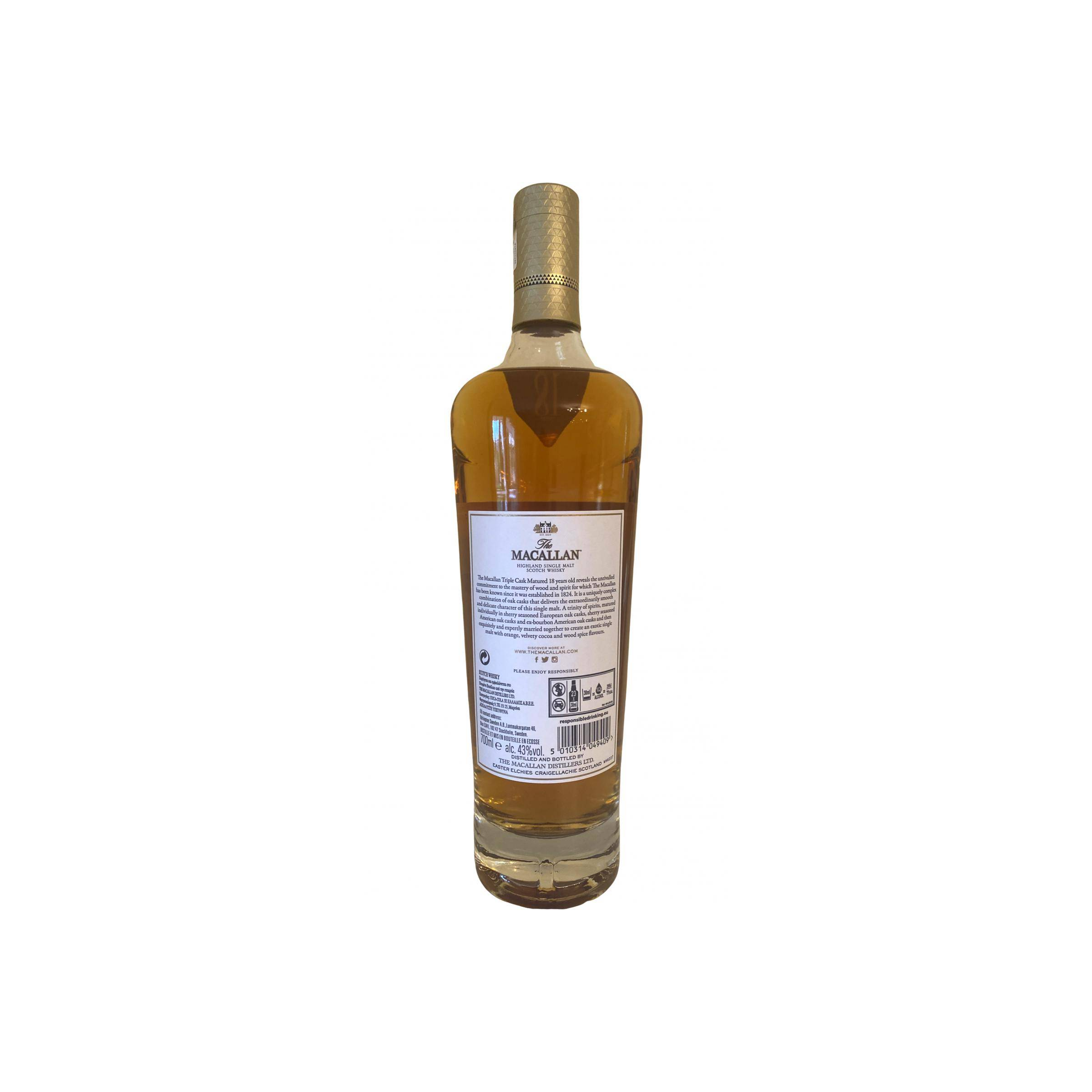 The Macallan 18 Years Single Malt Whisky 2