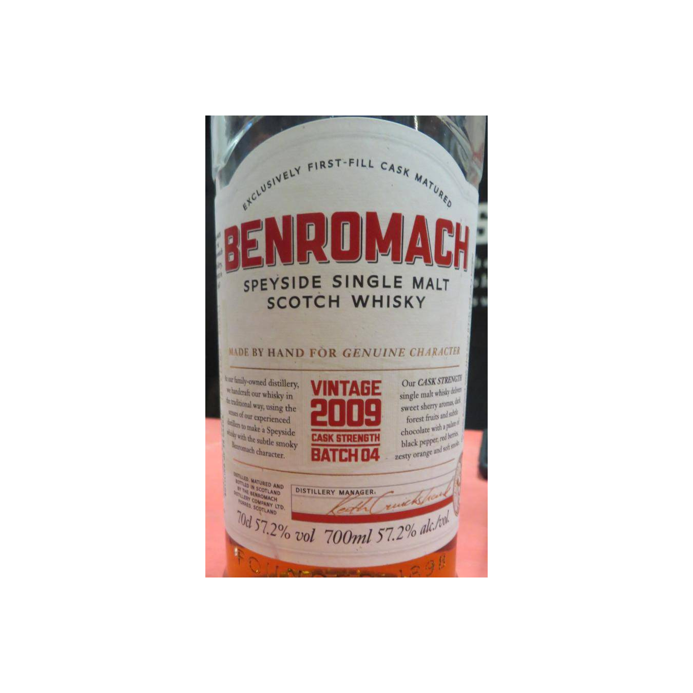Benromach Cask Strength Collection 2009 10 Years Single Malt Whisky 3