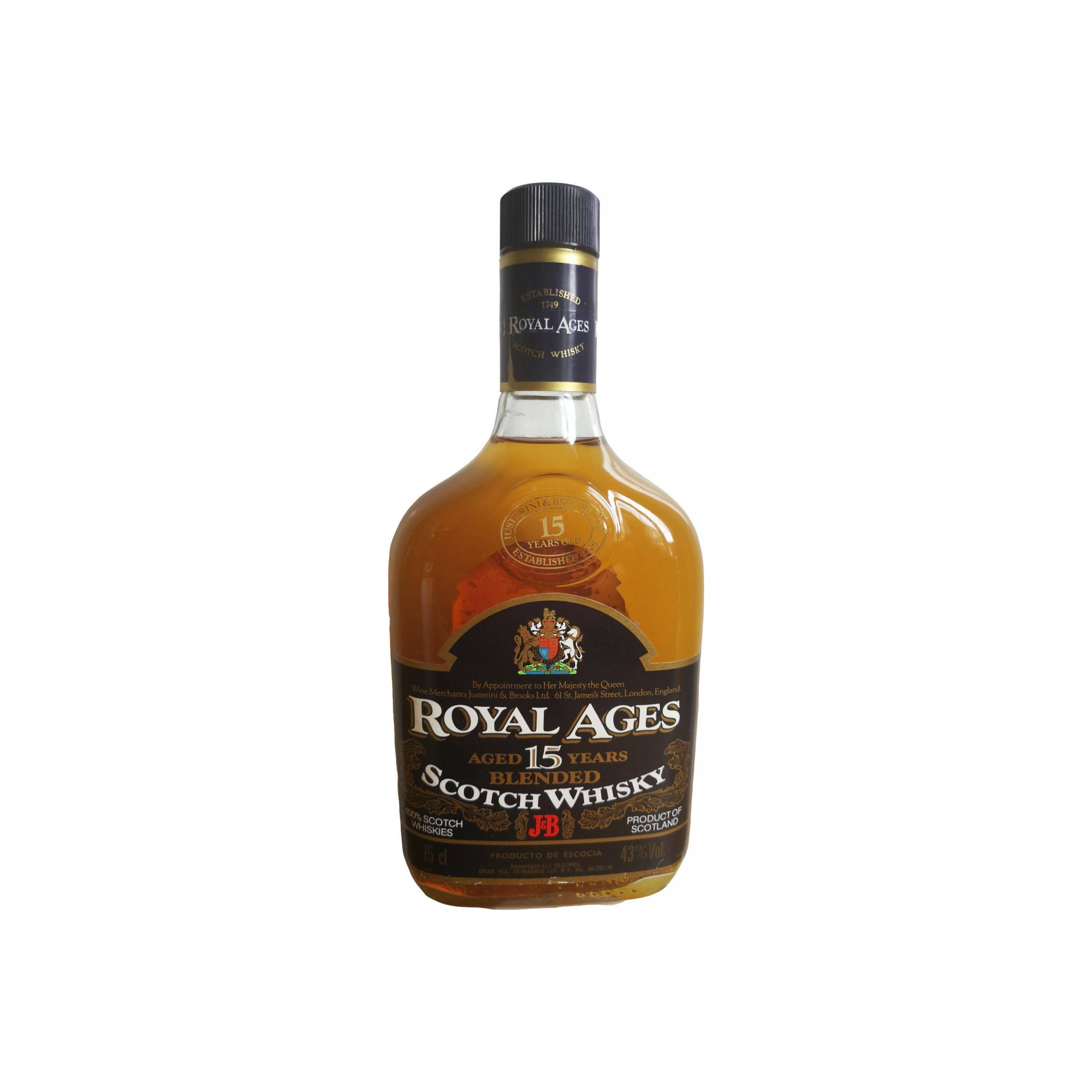 Royal Ages 15-year-old J&B