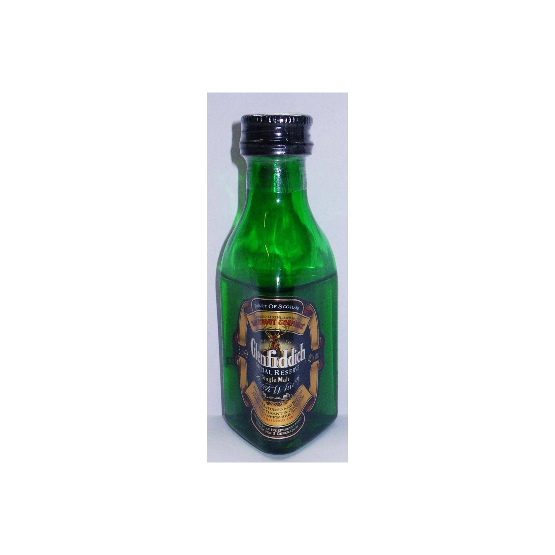Glenfiddich Miniature Single Malt Whisky 2