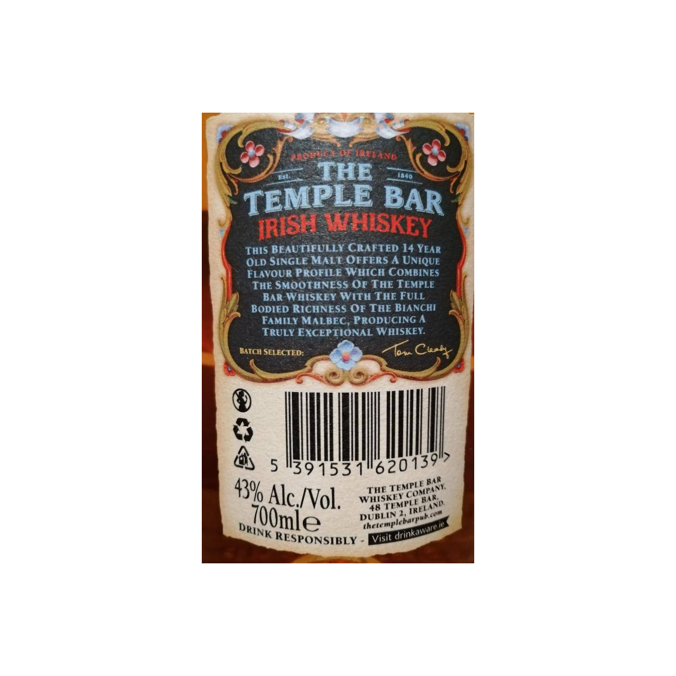 The Temple Bar 14-year-old 2