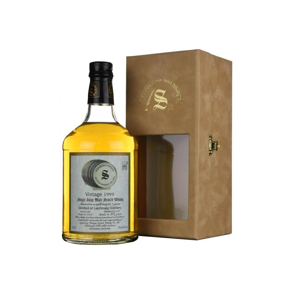 Laphroaig Vintage Collection - Dumpy 1999 7 Years Single Malt Whisky 2