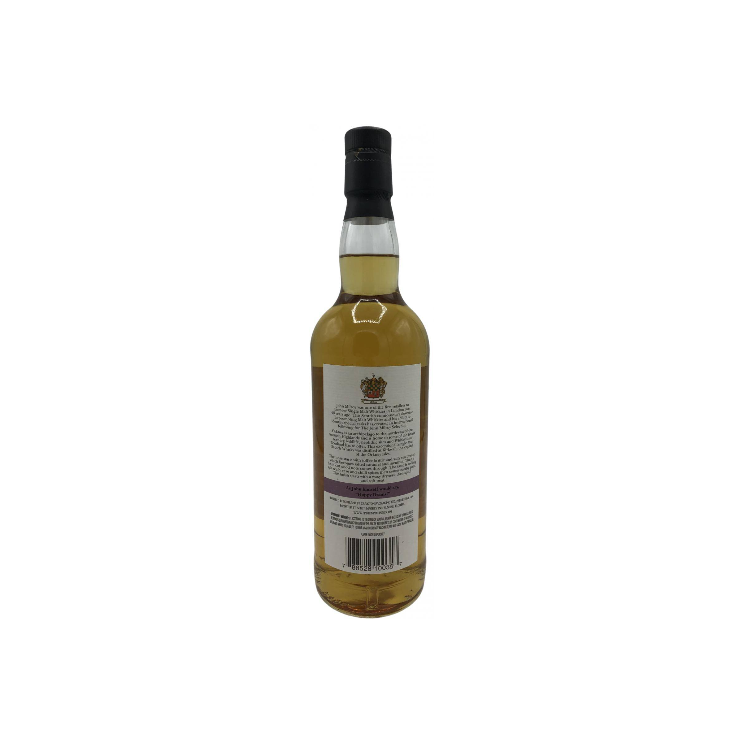 Orkney Single Malt 1999 JY 2