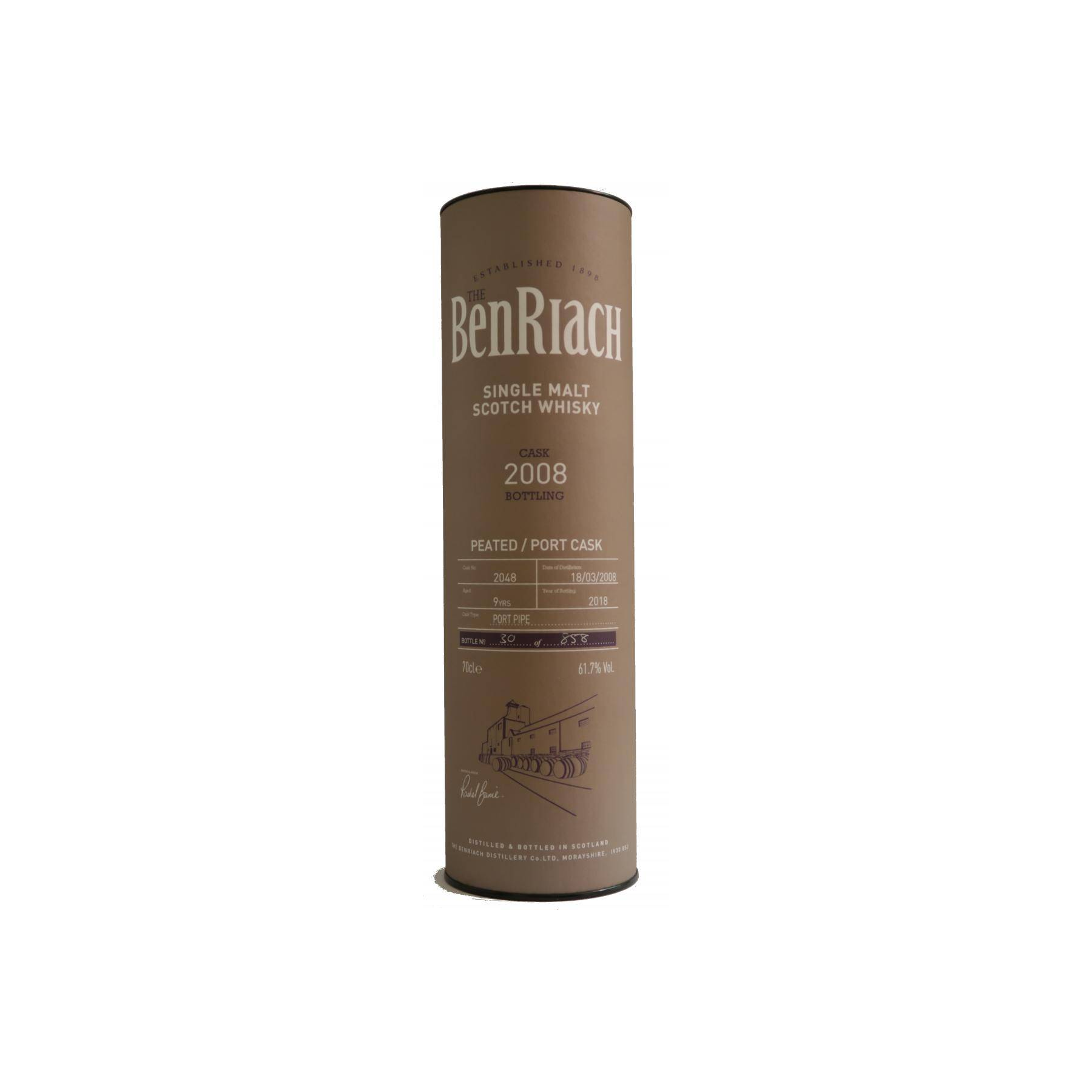 BenRiach 2008 9 Years Single Malt Whisky 2