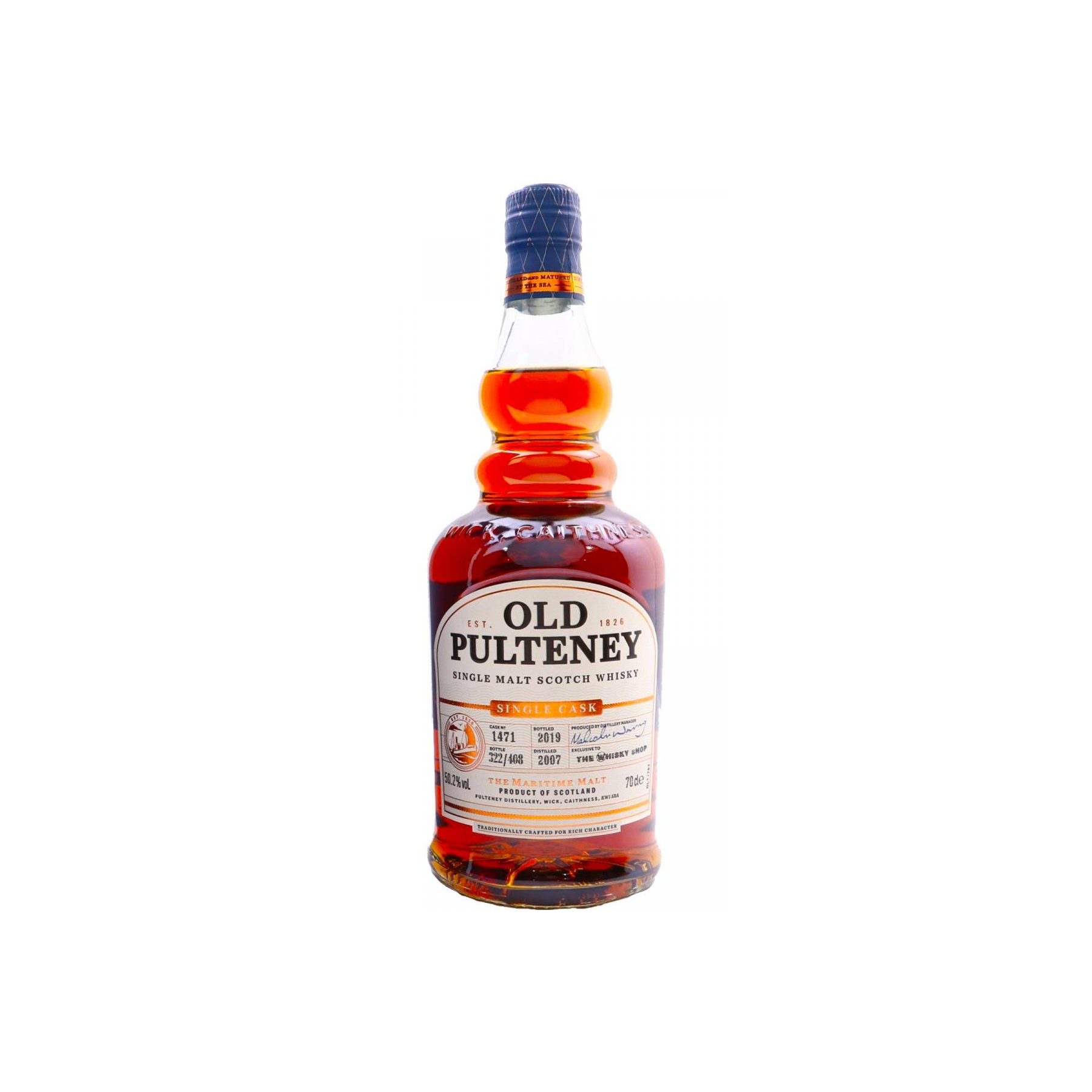 Old Pulteney Single Cask 2007 12 Years Single Malt Whisky