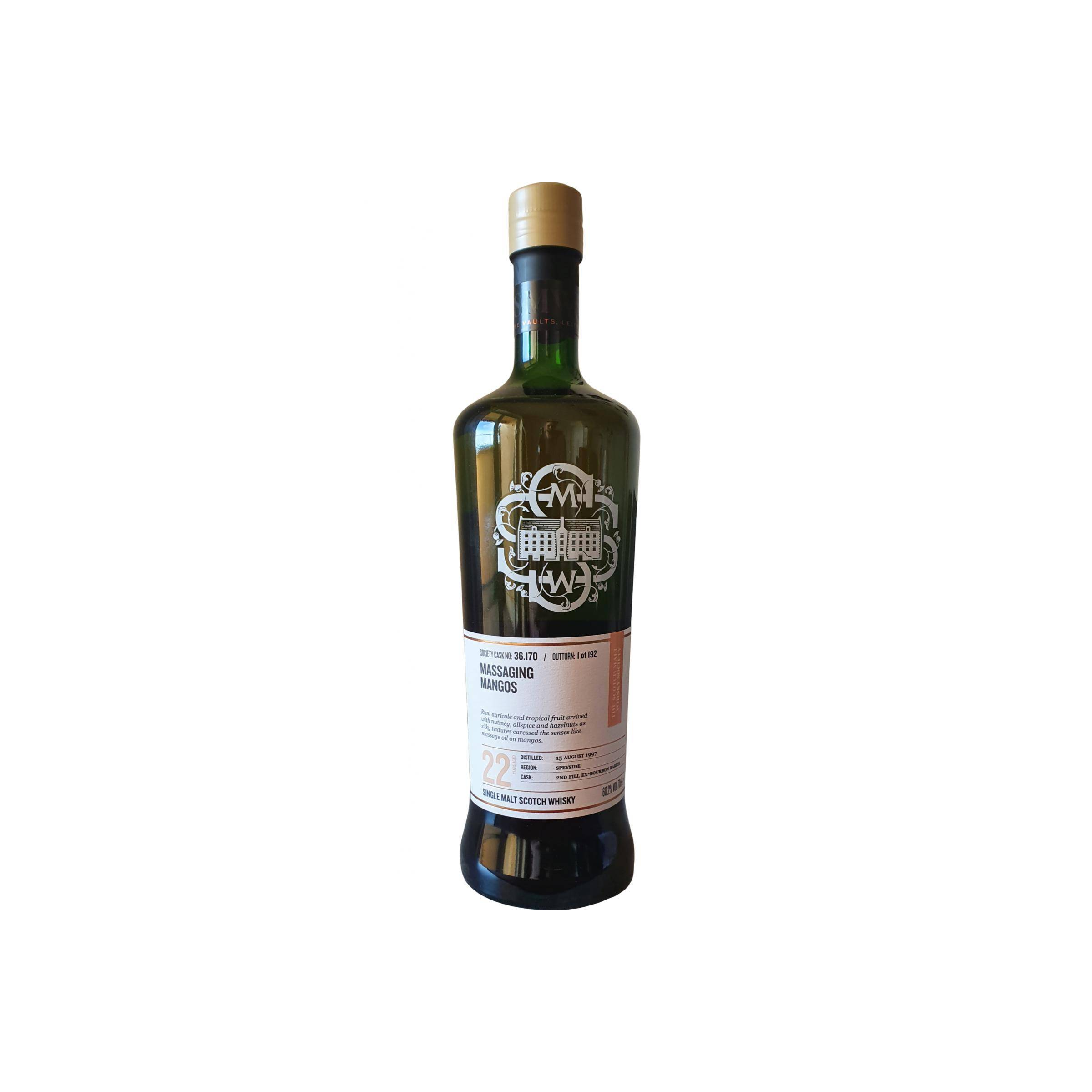 The Scotch Malt Whisky Society 1997 22 Years Single Malt Whisky