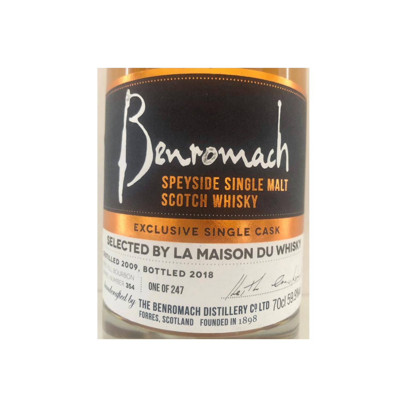 Benromach 2009 8 Years Single Malt Whisky 3