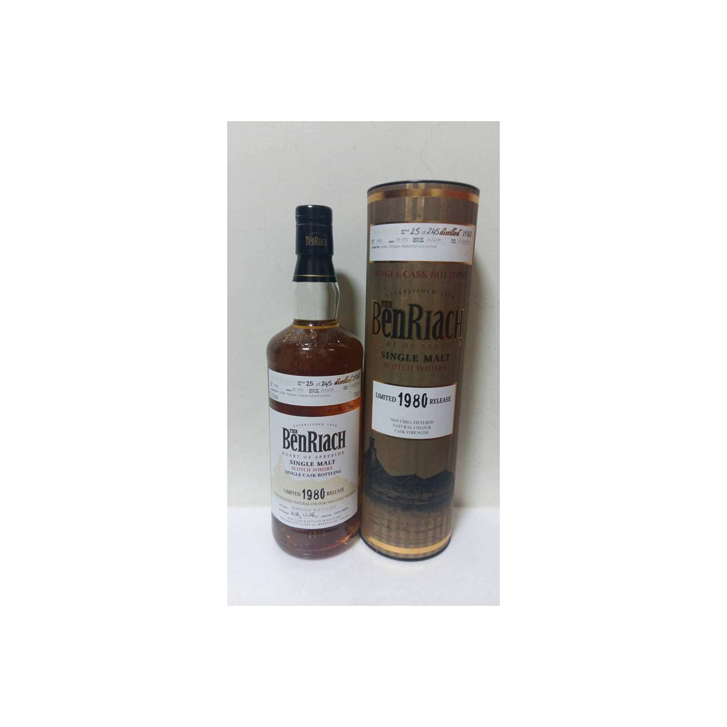 BenRiach 1980 28 Years Single Malt Whisky