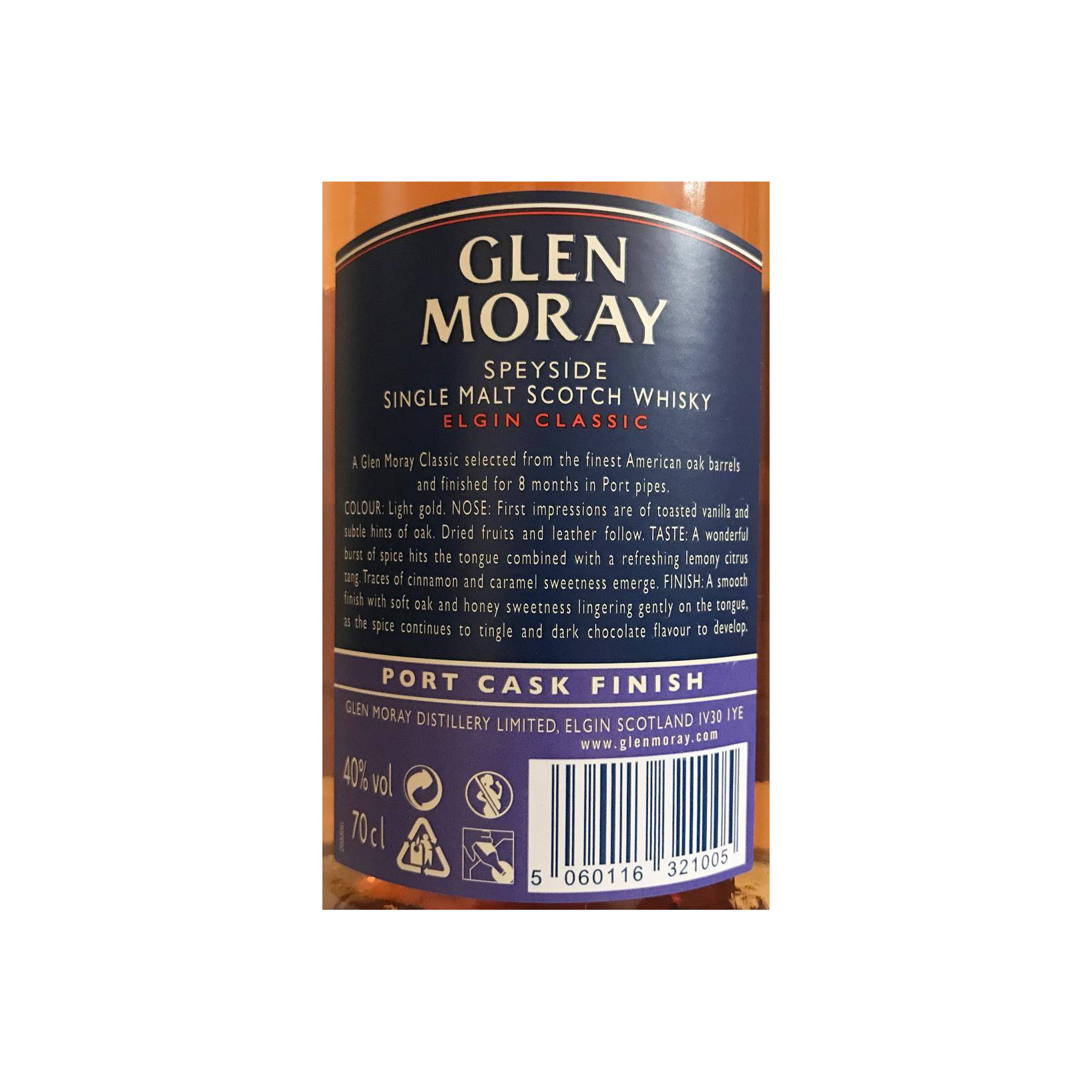 Glen Moray Single Malt Whisky 3