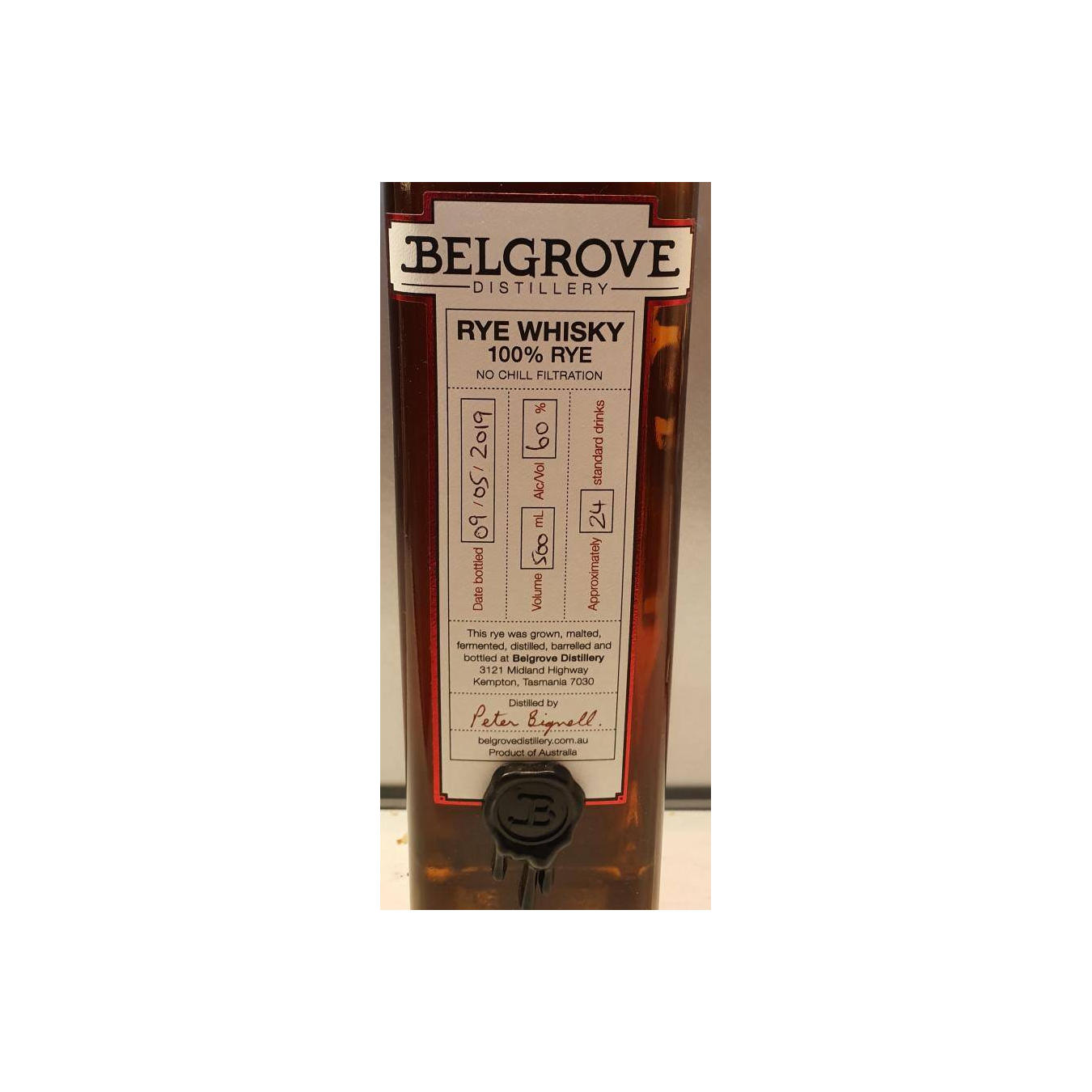 Belgrove Rye Whisky 2