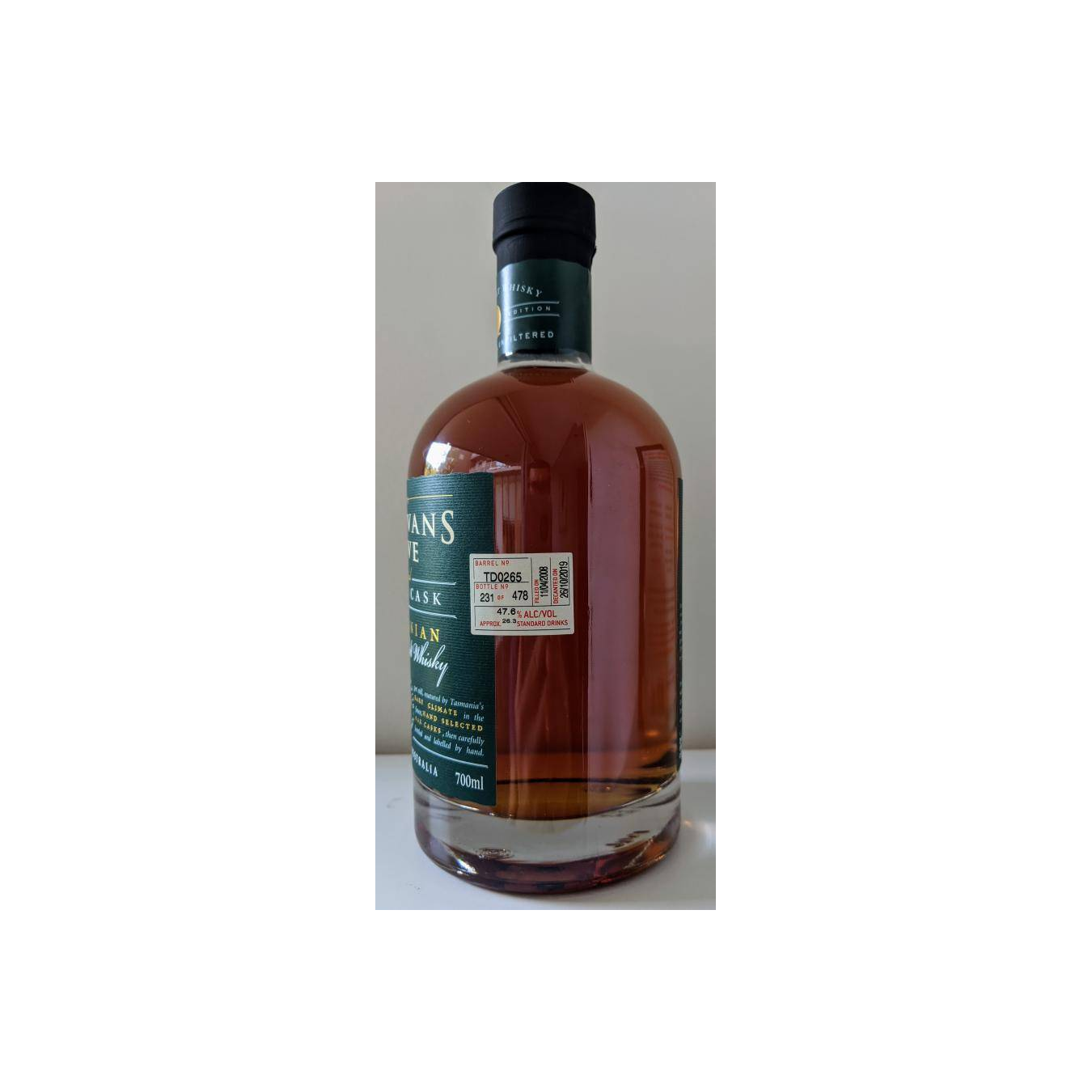 Sullivans Cove 2008 11 Years Single Malt Whisky 3