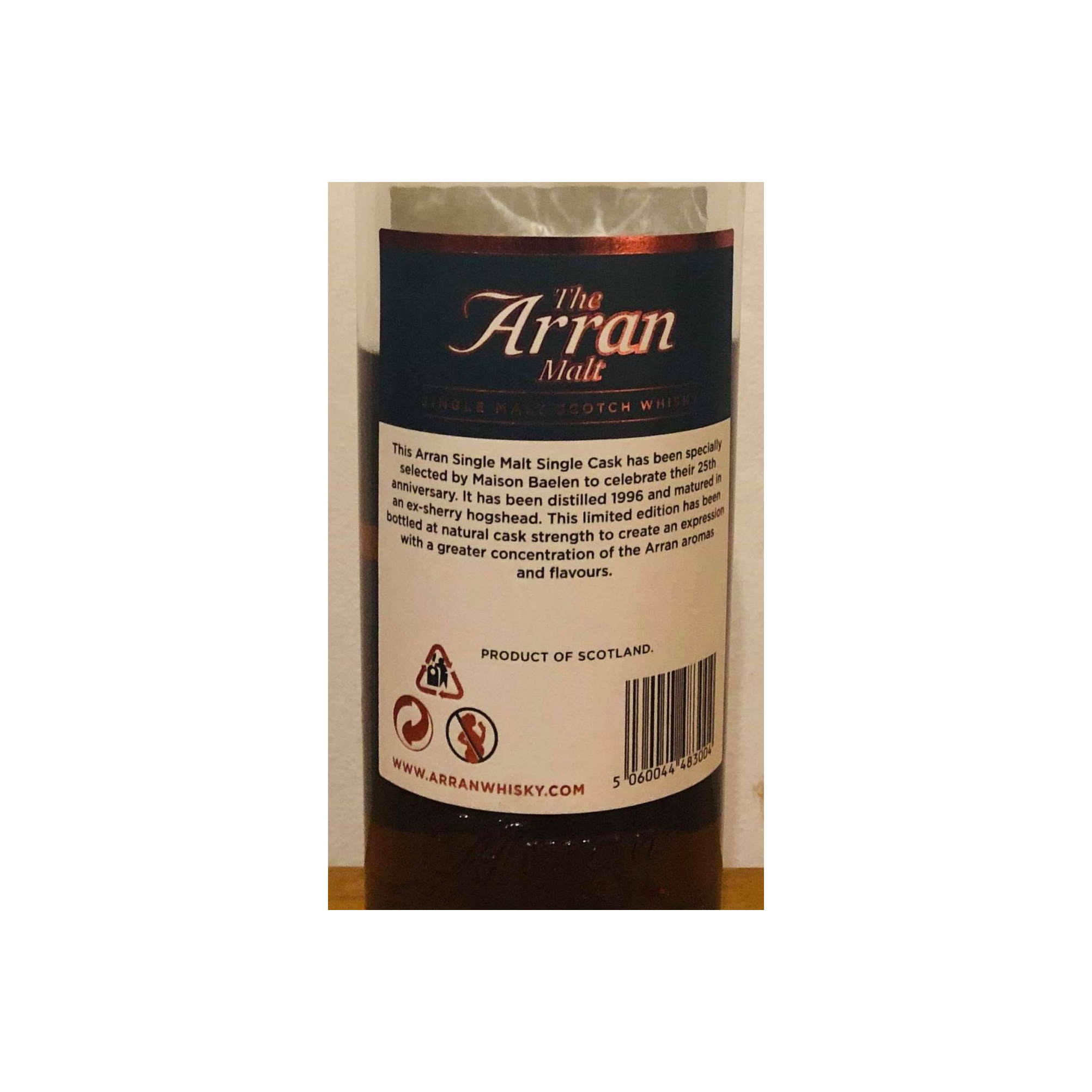 Arran Limited Edition 1996 19 Years Single Malt Whisky 2