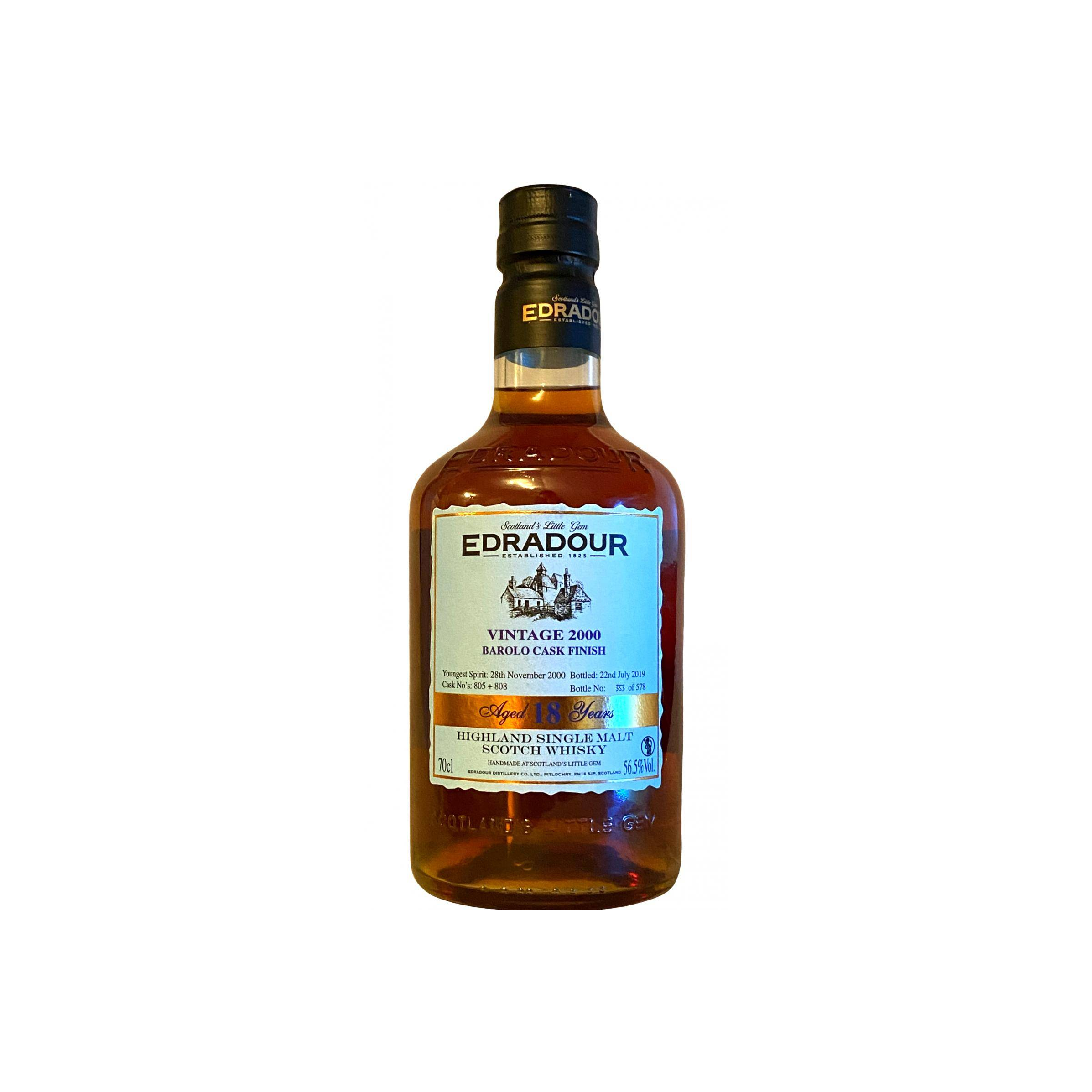 Edradour 2000 18 Years Single Malt Whisky