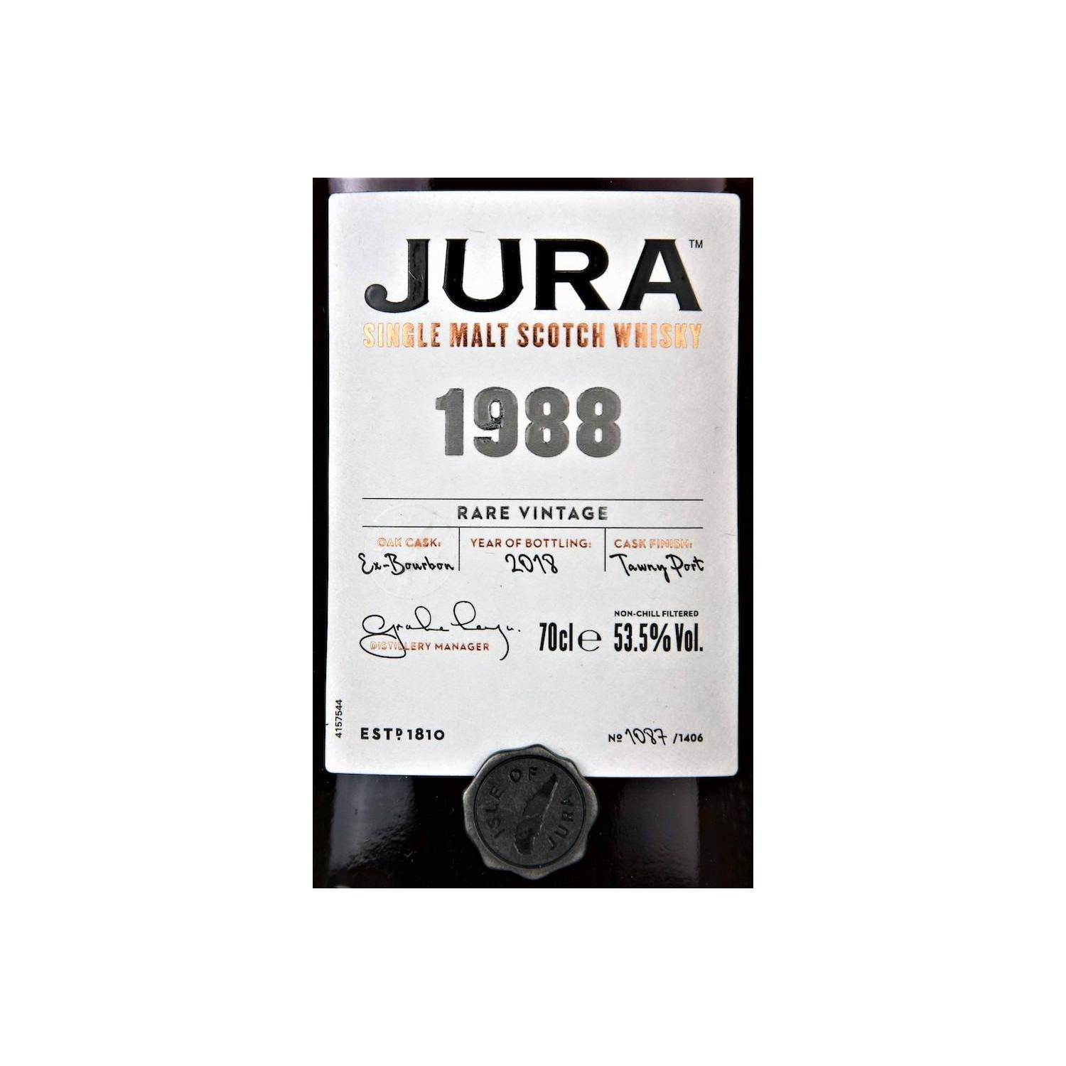 Jura 1988 30 Years Single Malt Whisky 3