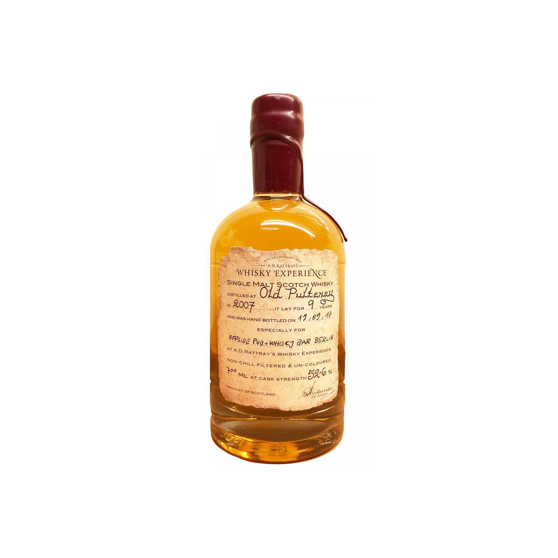 Old Pulteney 2007 9 Years Single Malt Whisky