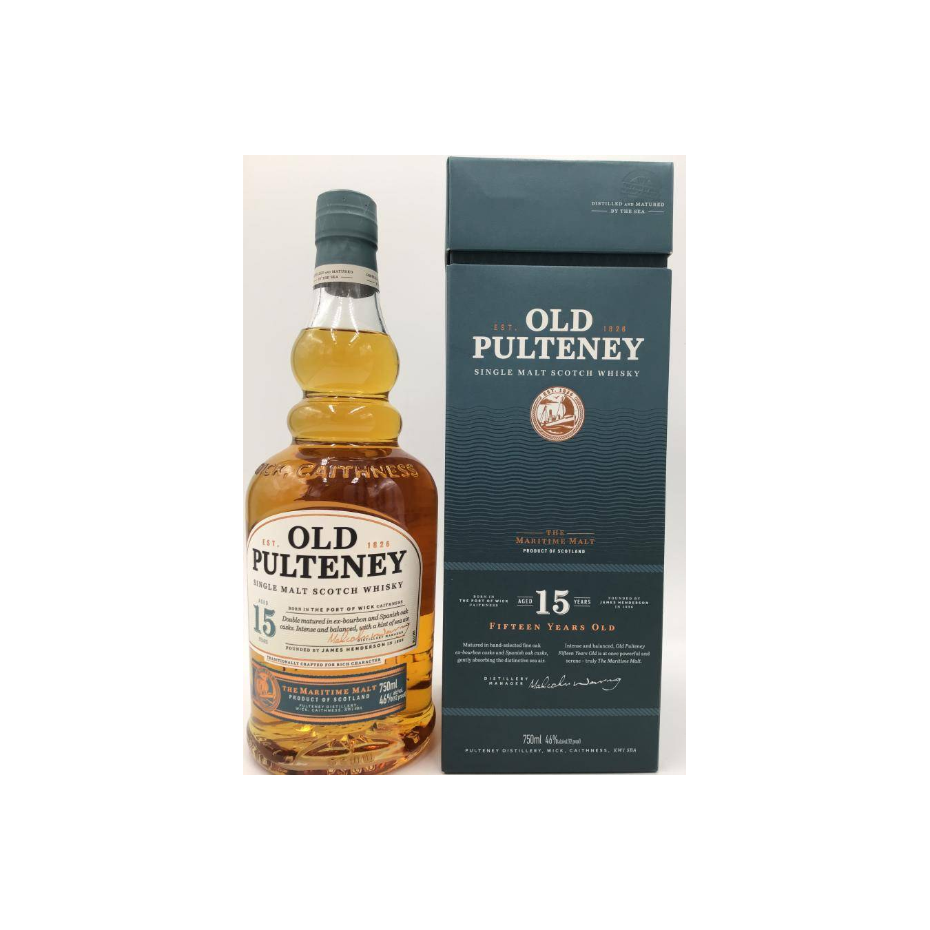Old Pulteney 15 Years Single Malt Whisky 3