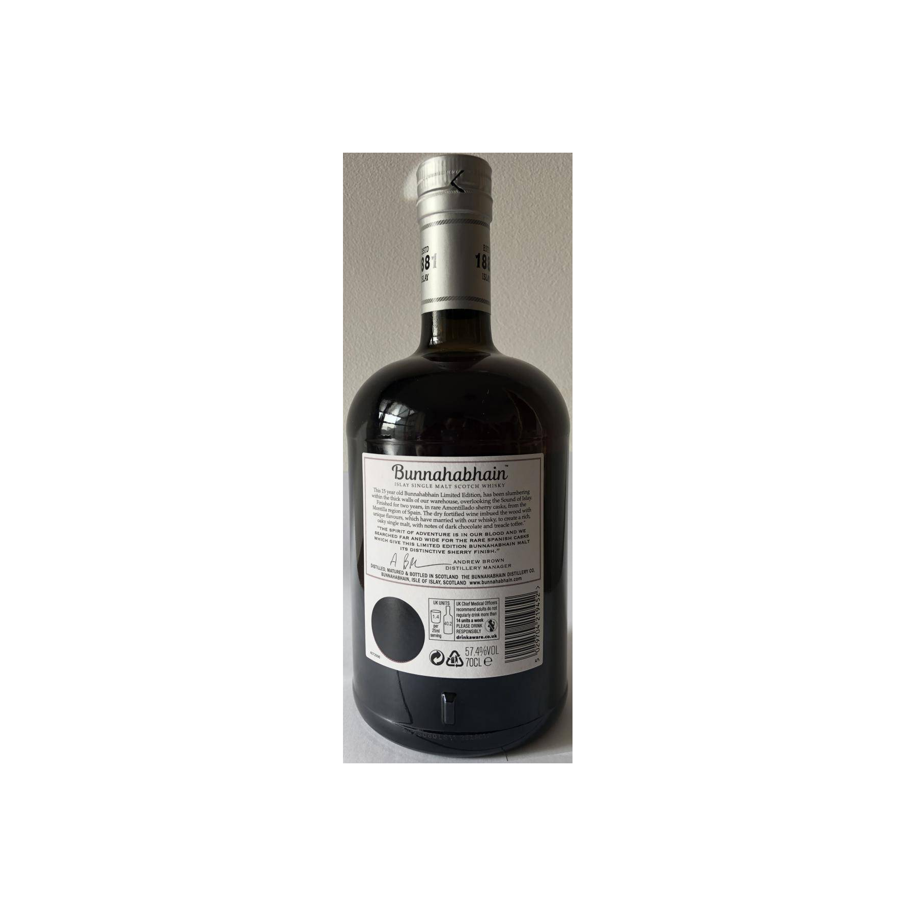 Bunnahabhain 2003 15 Years Single Malt Whisky 2
