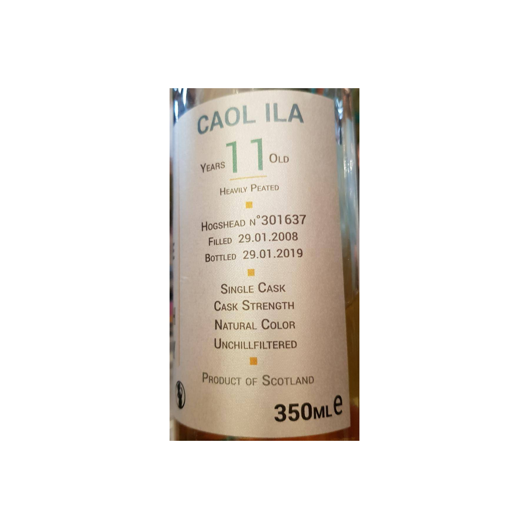 Caol Ila 2008 11 Years Single Malt Whisky