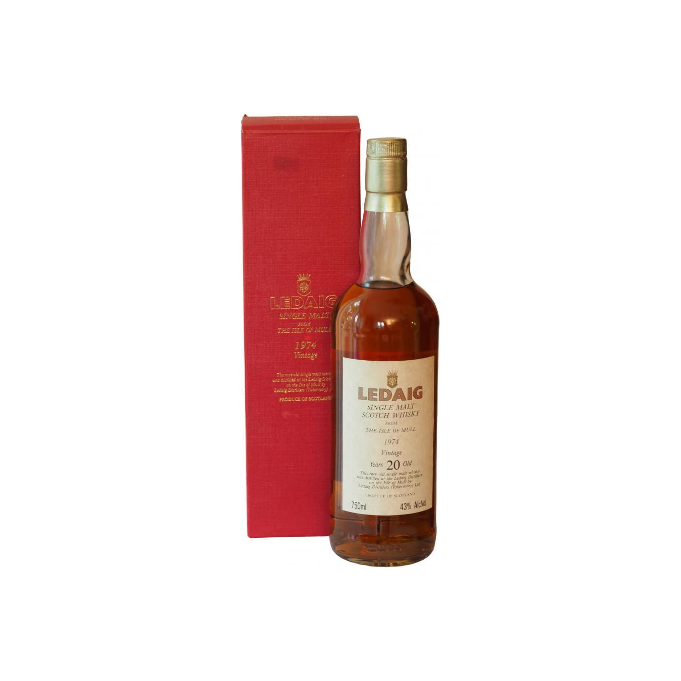 Ledaig 1974 20 Years Single Malt Whisky 2