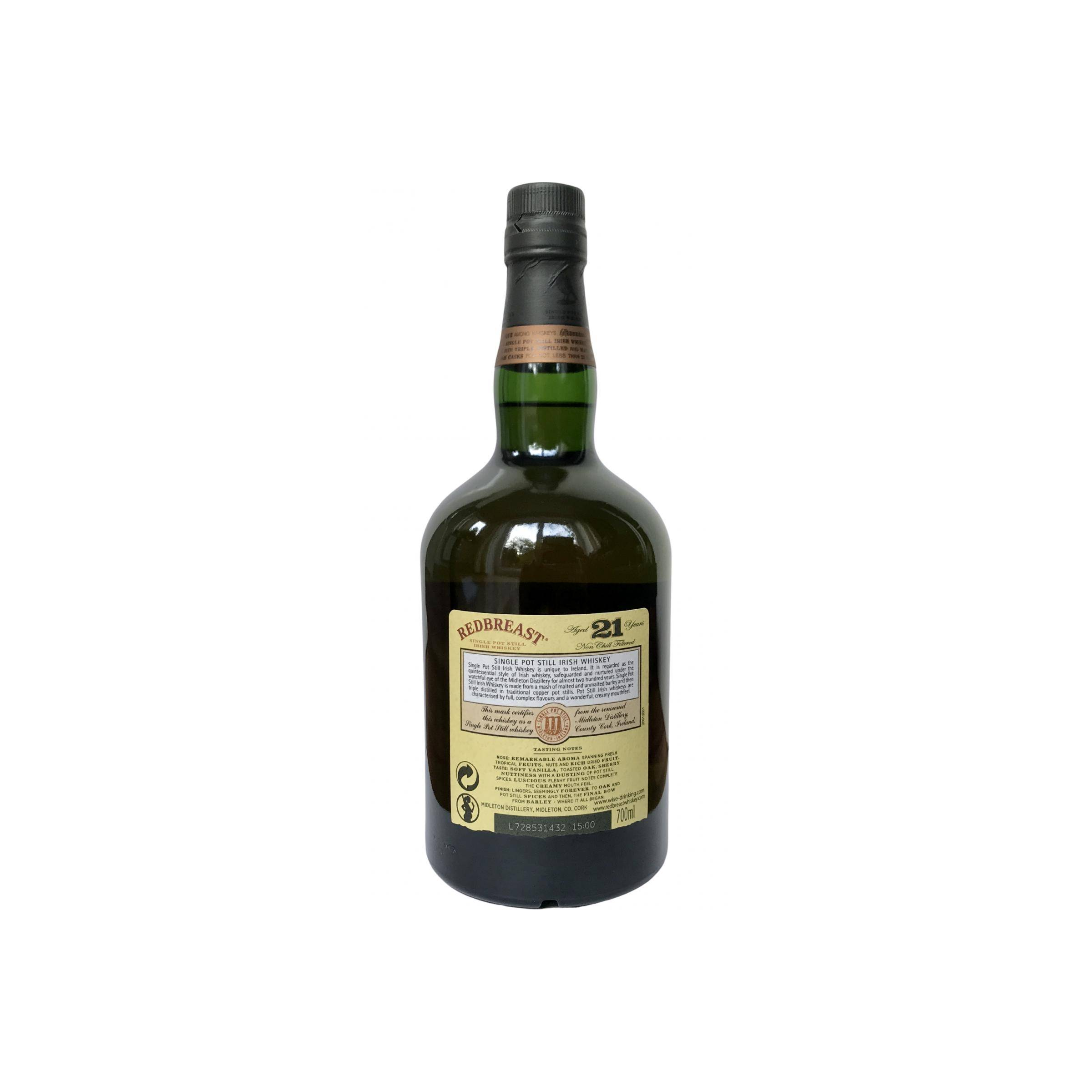 Redbreast 21 Years Single Pot Still Whisky 2