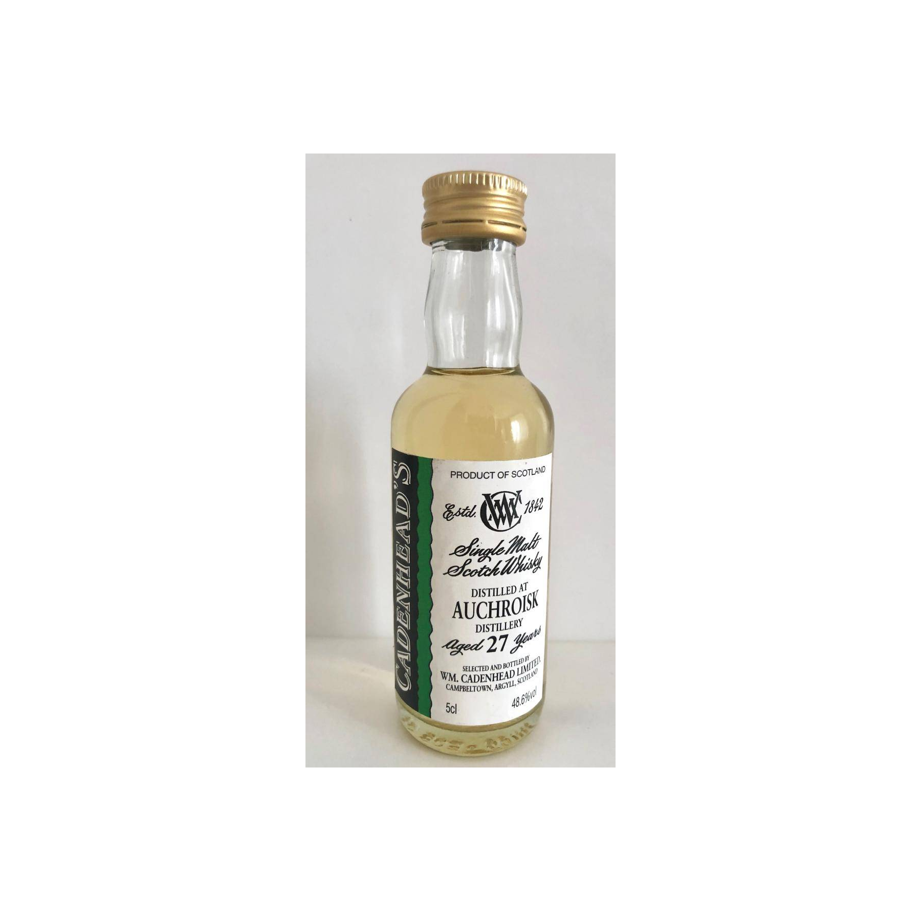 Auchroisk Miniature 1988 27 Years Single Malt Whisky 2