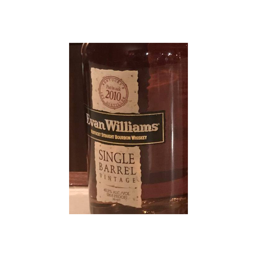 Evan Williams 2010 8 Years Bourbon Whisky 2