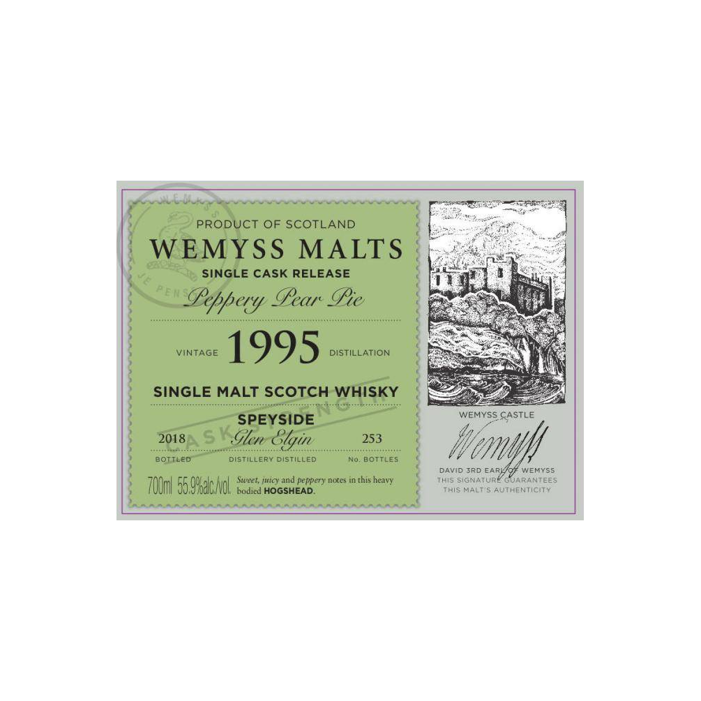 Glen Elgin 1995 23 Years Single Malt Whisky 2