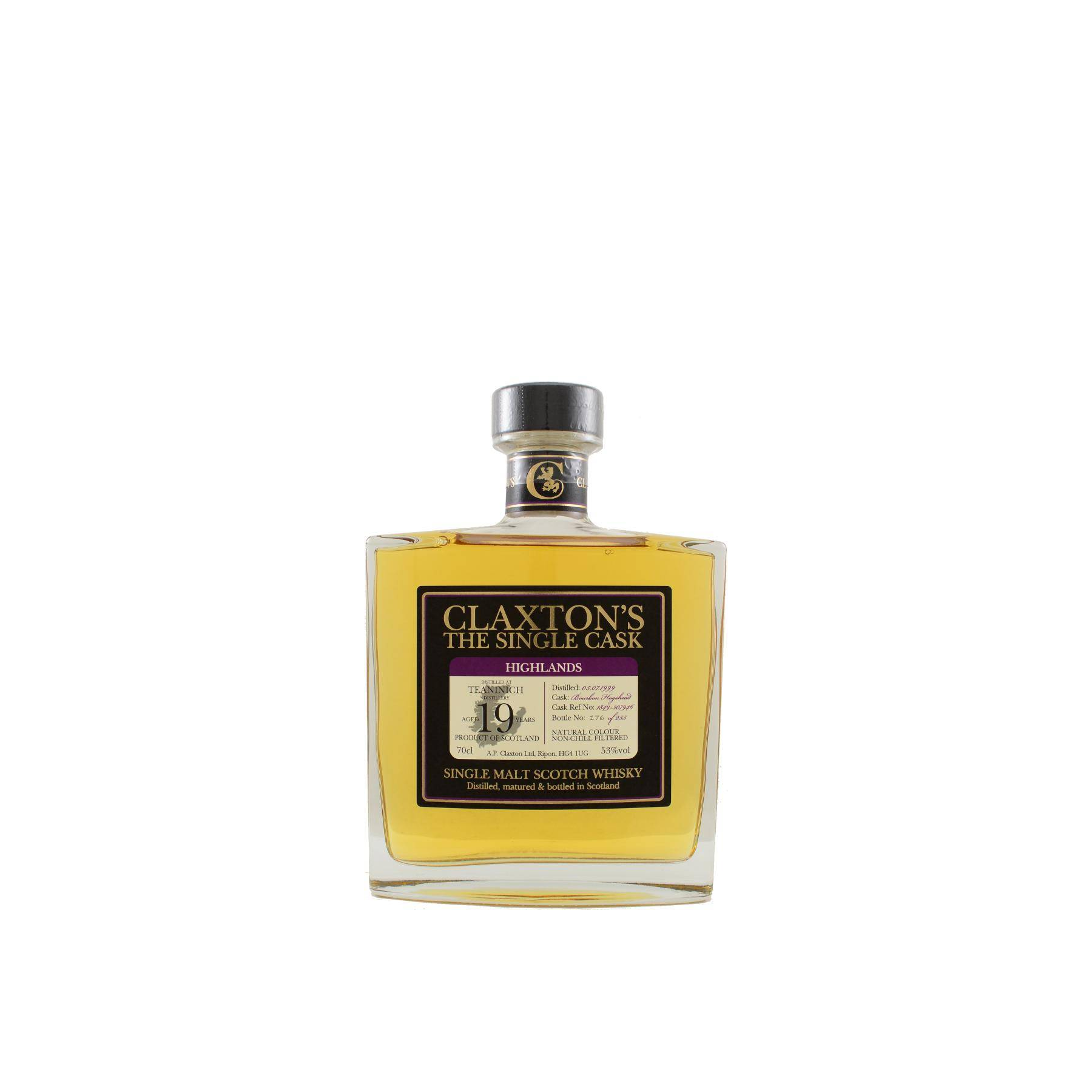 Teaninich 1999 19 Years Single Malt Whisky