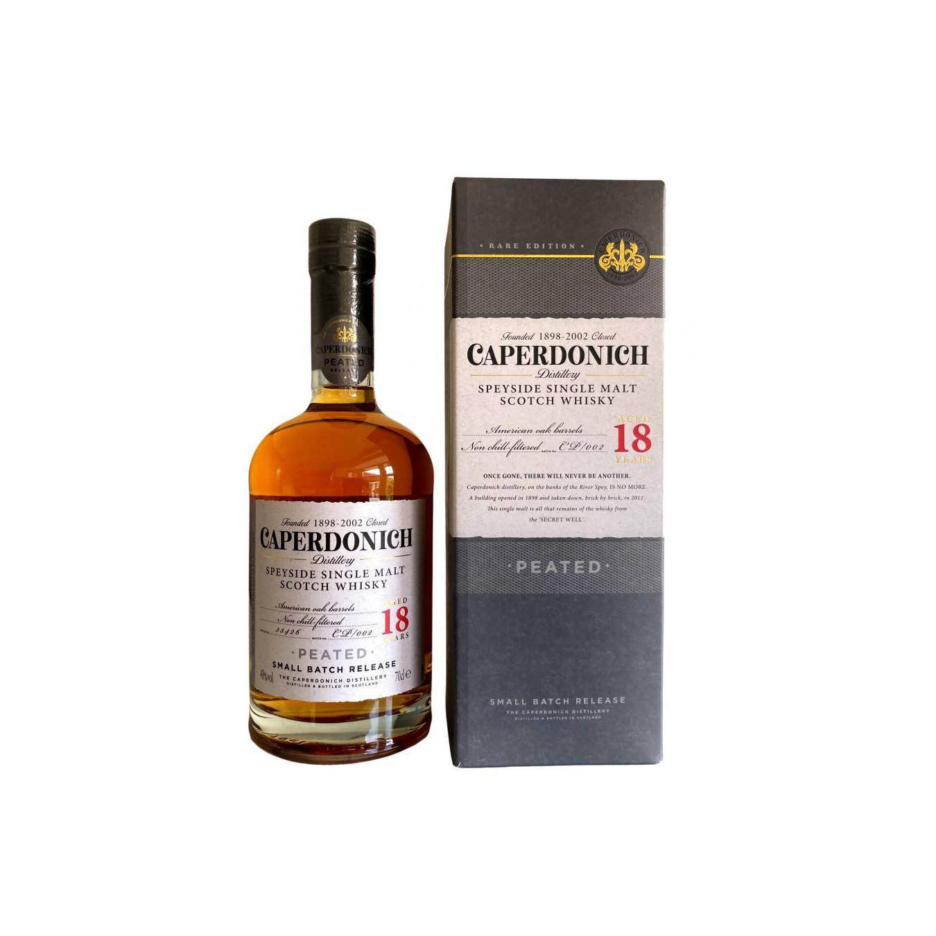 Caperdonich 18 Years Single Malt Whisky 2