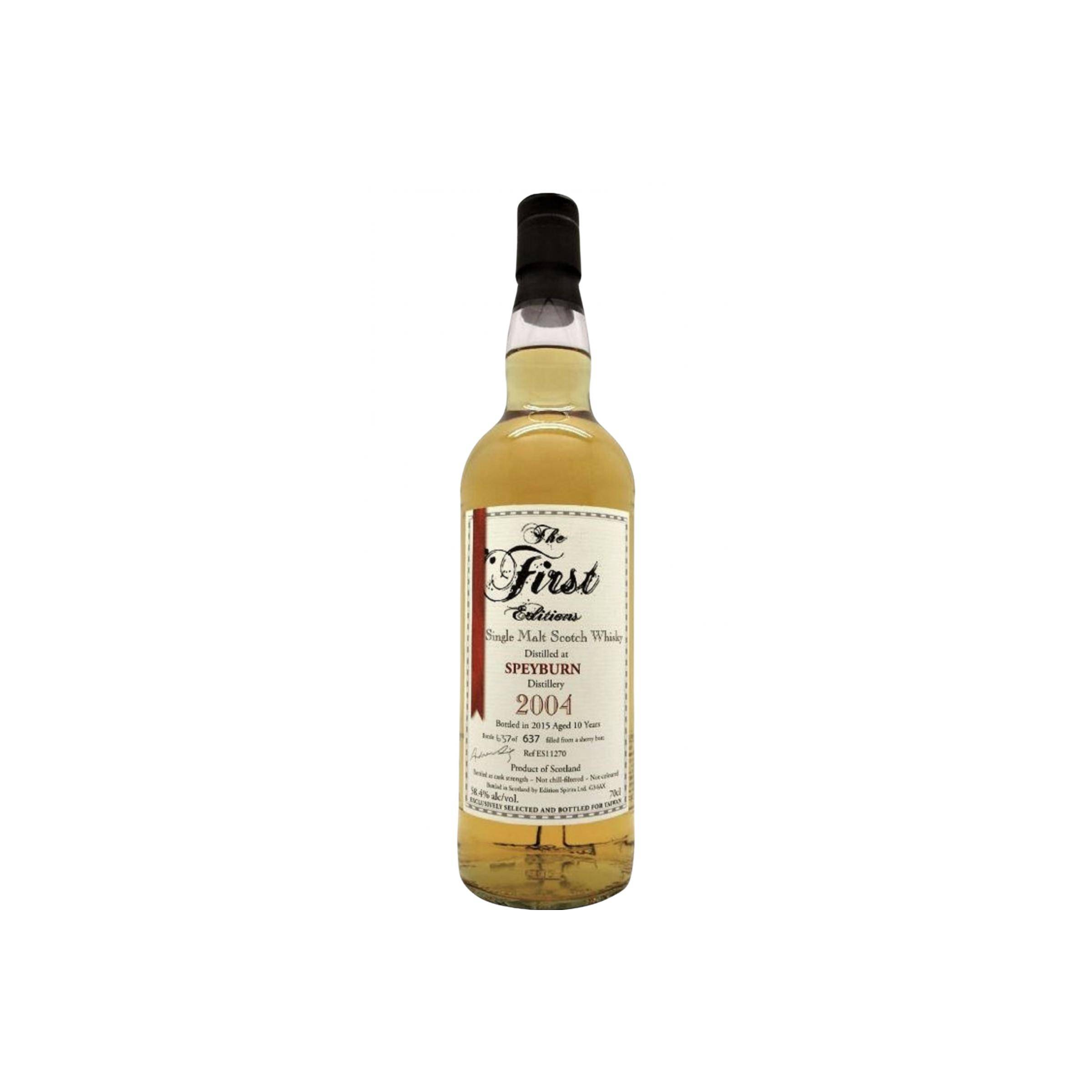 Spey The First Editions 2004 10 Years Single Malt Whisky