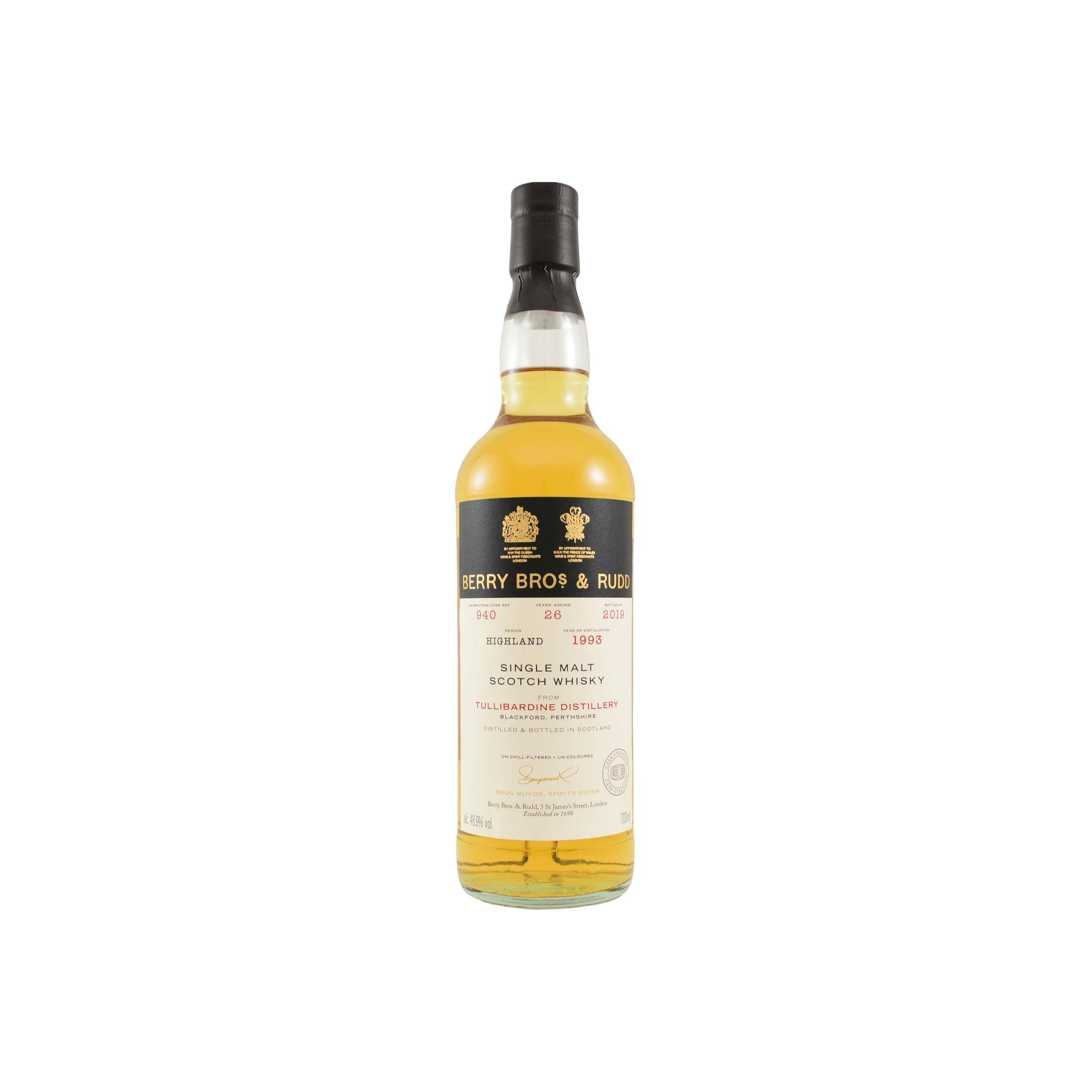Tullibardine 1993 26 Years Single Malt Whisky