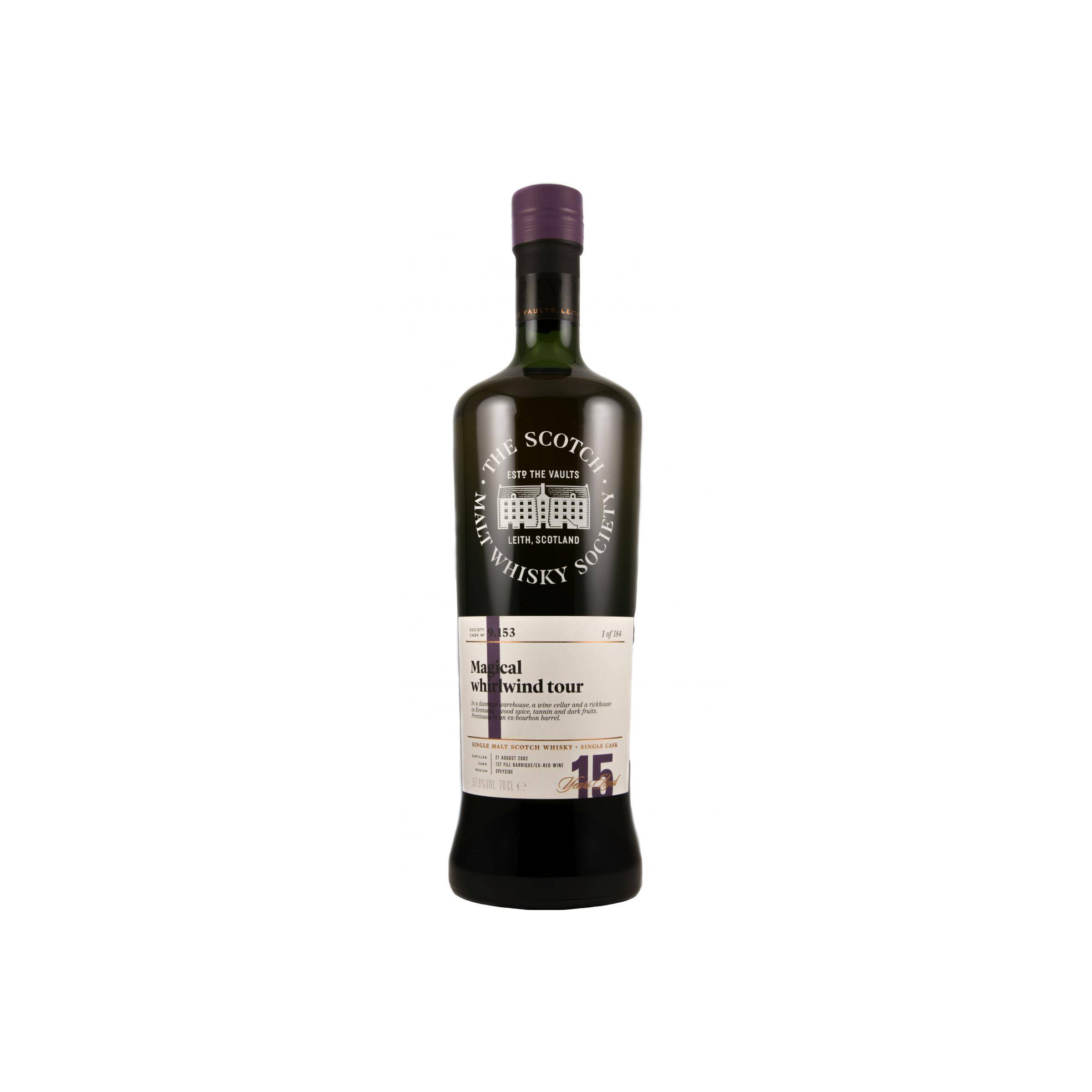 The Scotch Malt Whisky Society 2002 15 Years Single Malt Whisky
