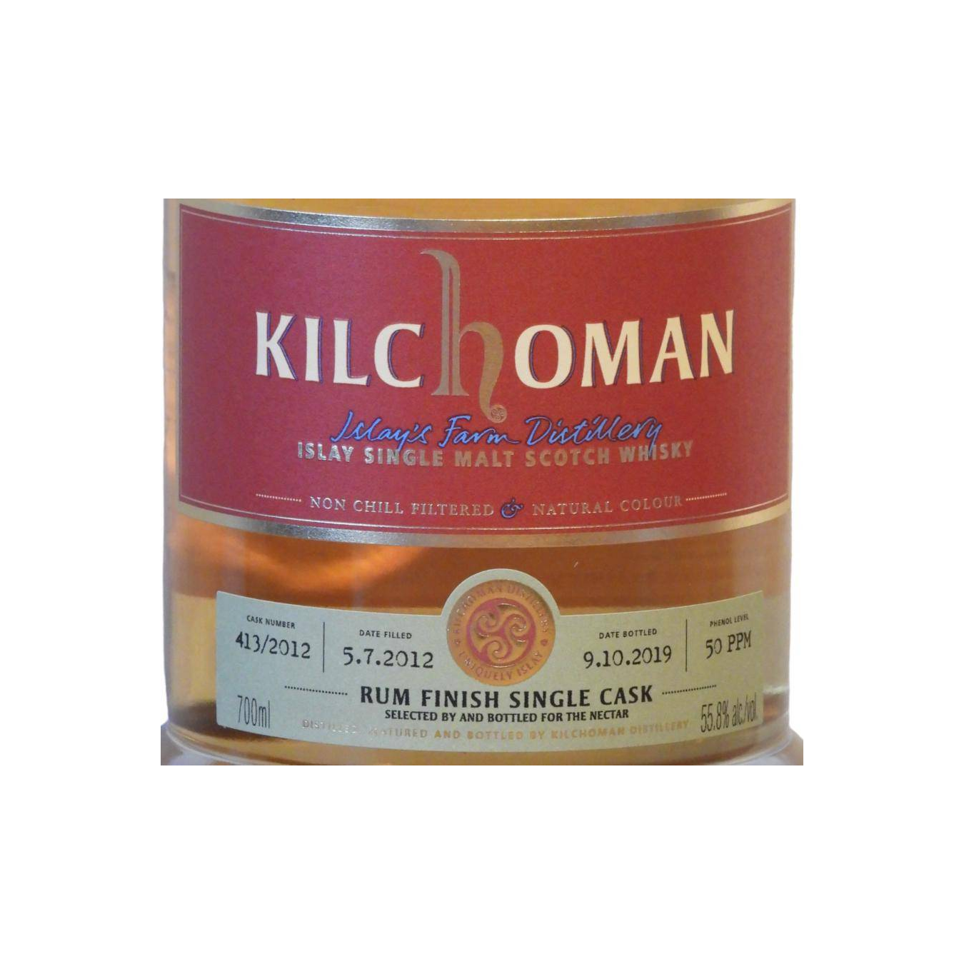 Kilchoman 2012 7 Years Single Malt Whisky 2
