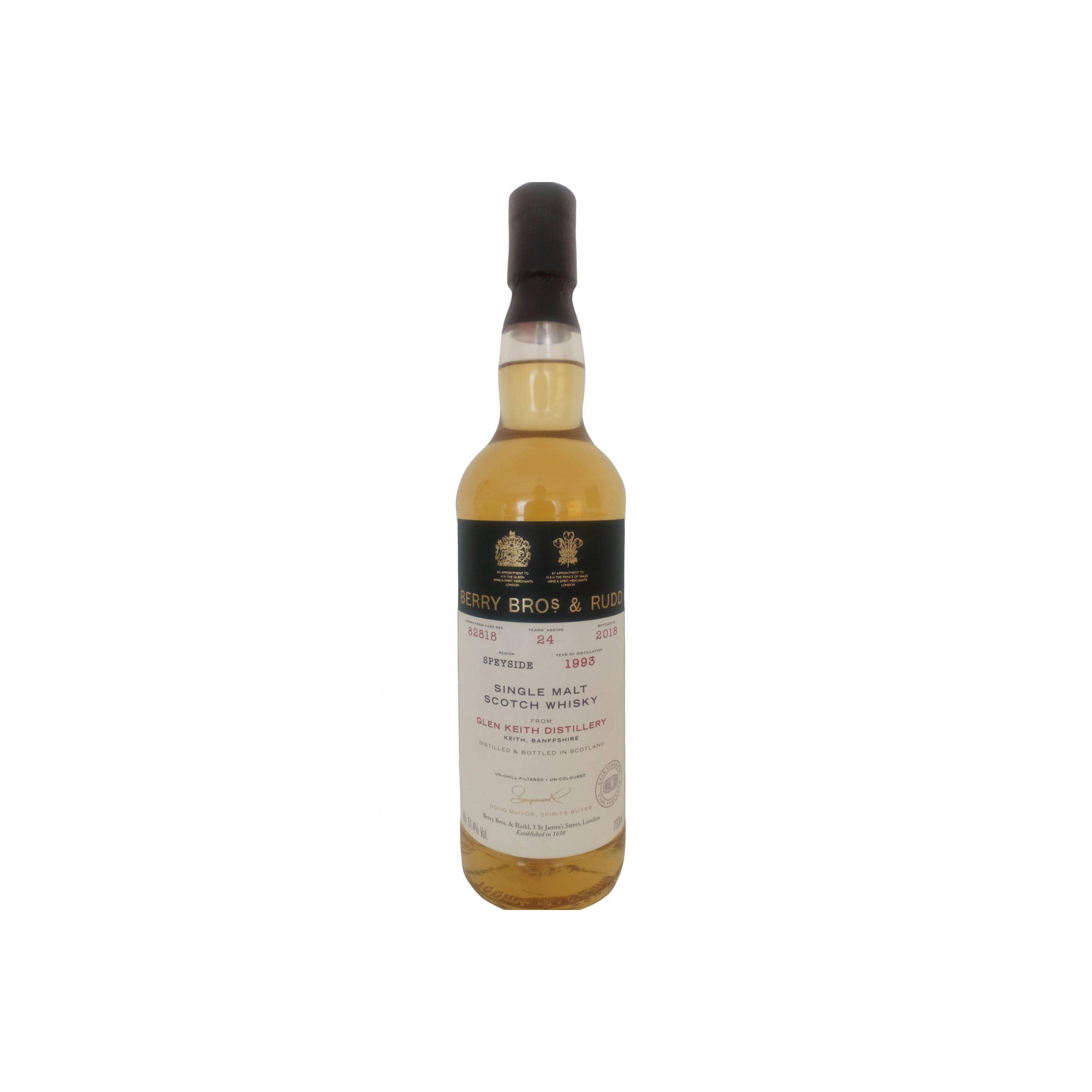 Glen Keith 1993 24 Years Single Malt Whisky 2