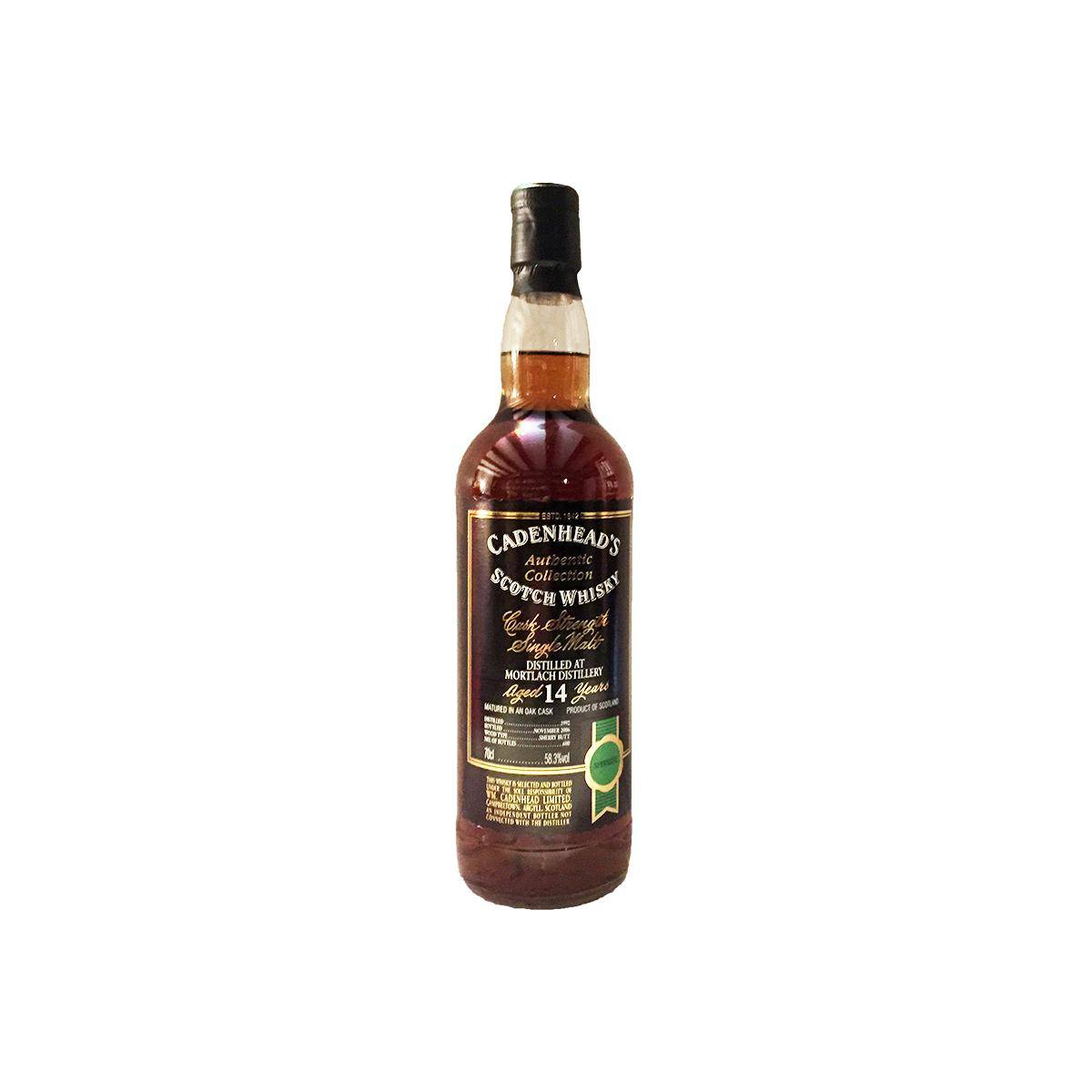 Mortlach Authentic Collection 1992 14 Years Single Malt Whisky