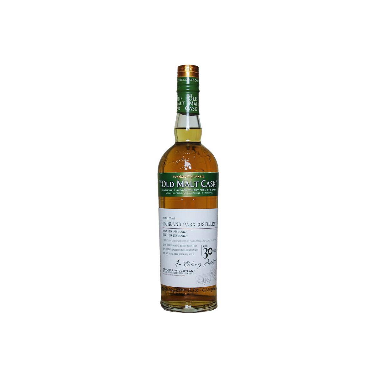 Highland Park Old Malt Cask 1978 30 Years Single Malt Whisky 2