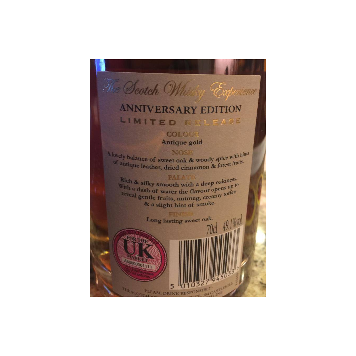 The Scotch Whisky Experience 30-year-old 2