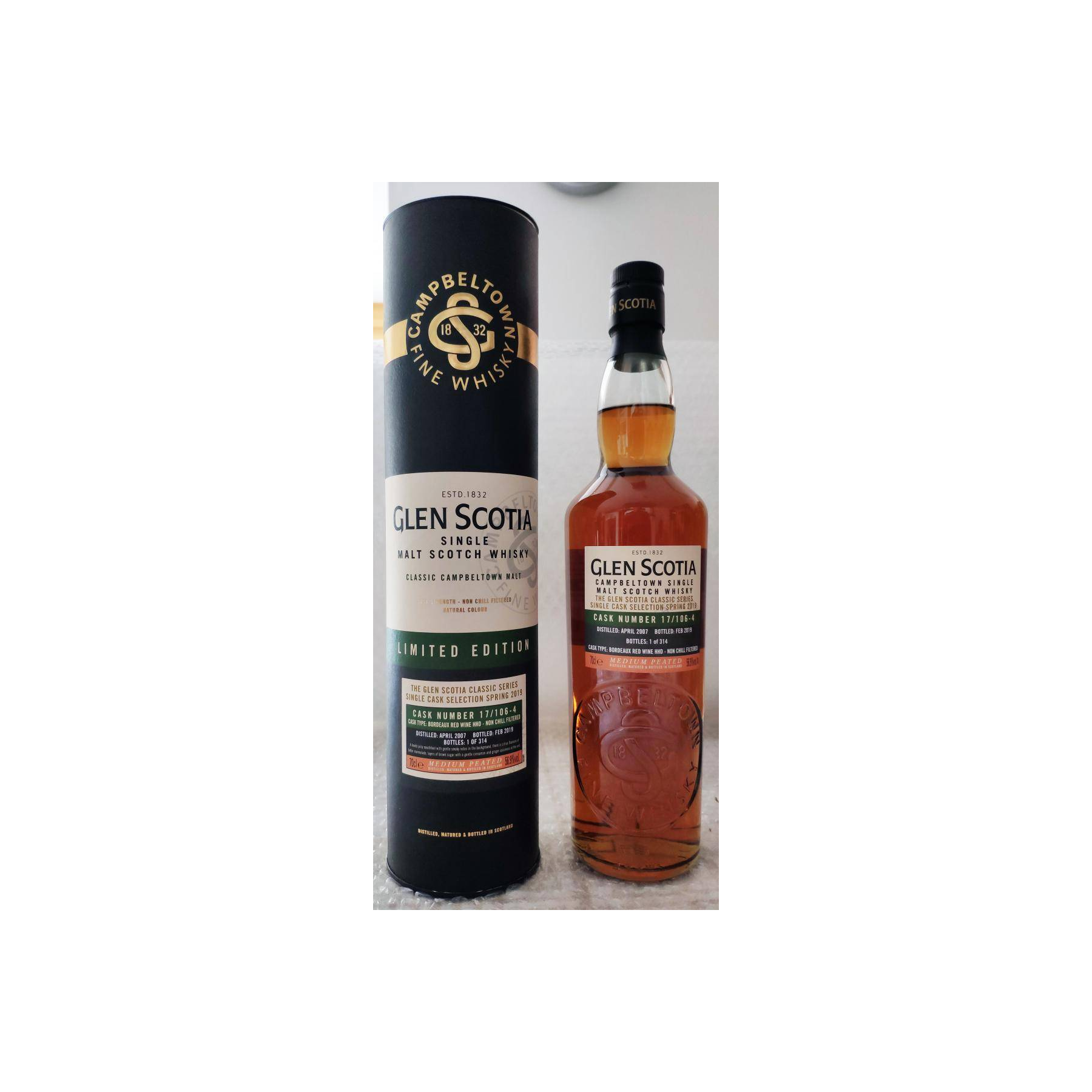 Glen Scotia 2007 11 Years Single Malt Whisky 3