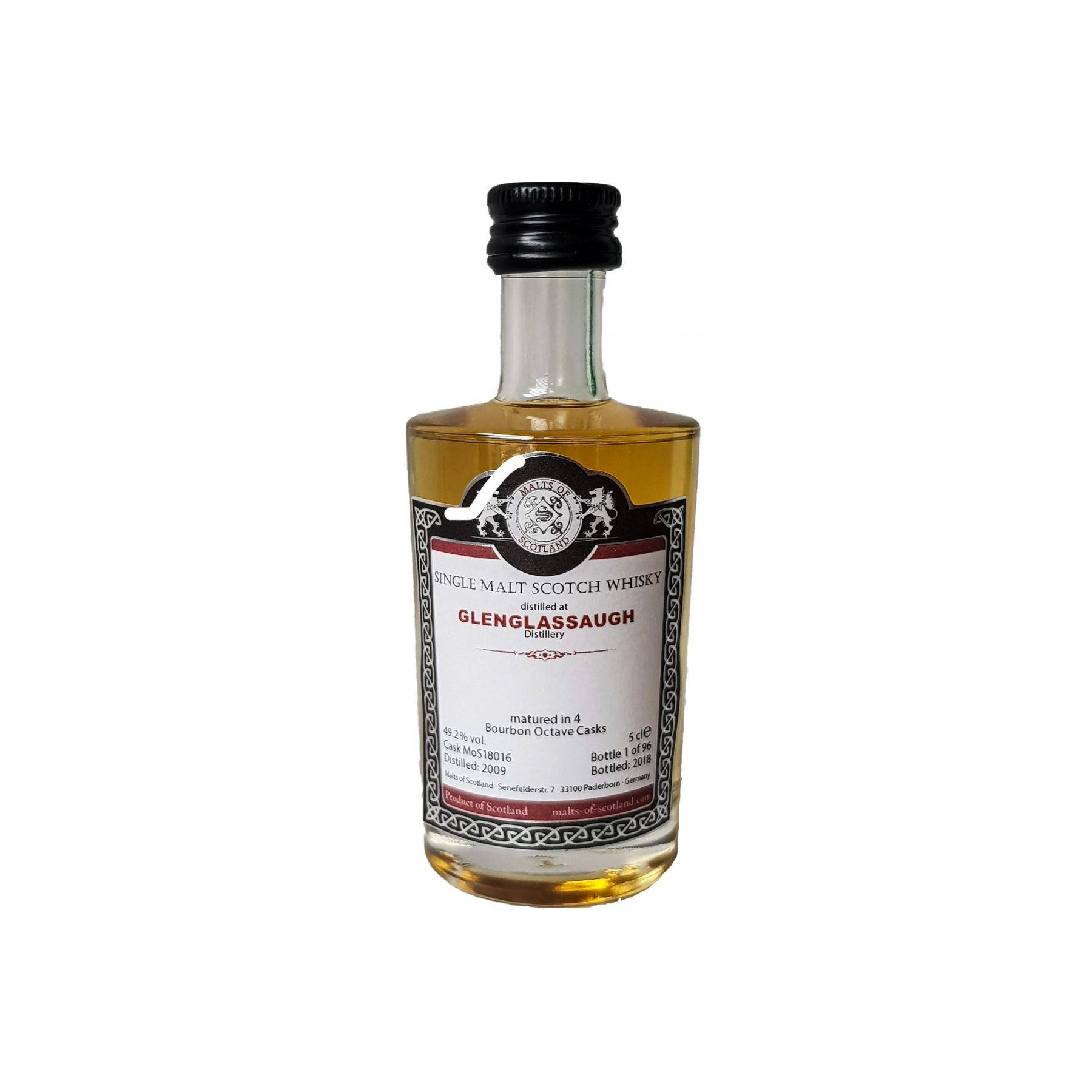 Glenglassaugh Miniature 2009 9 Years Single Malt Whisky 2