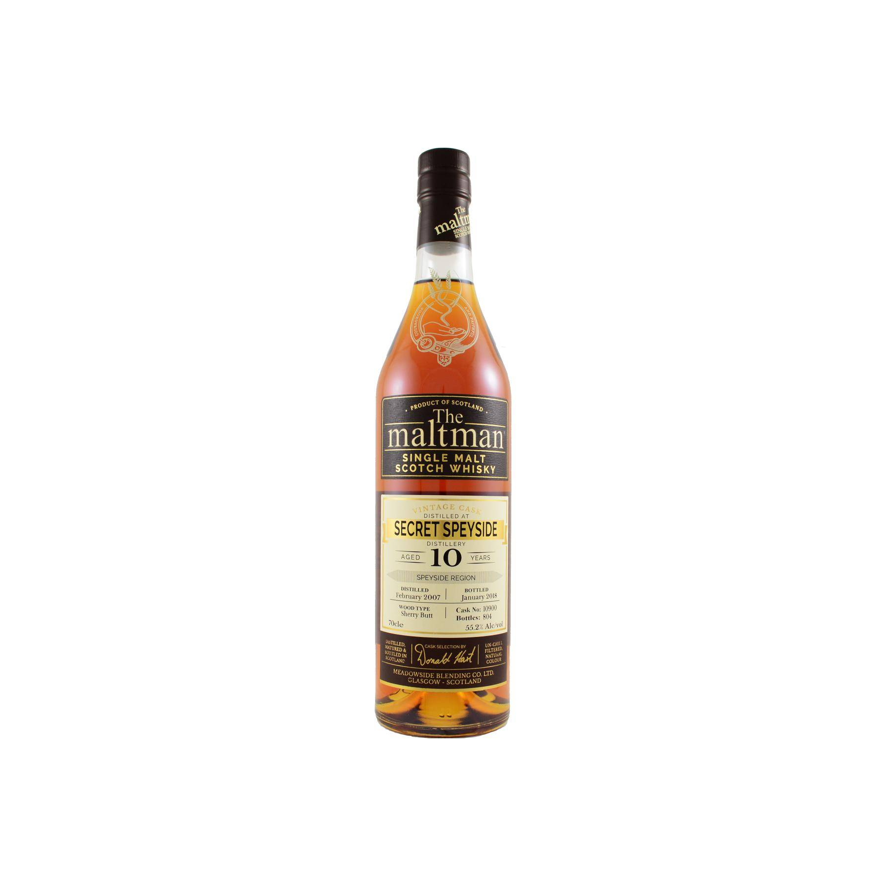Meadowside Blending 2007 10 Years Single Malt Whisky