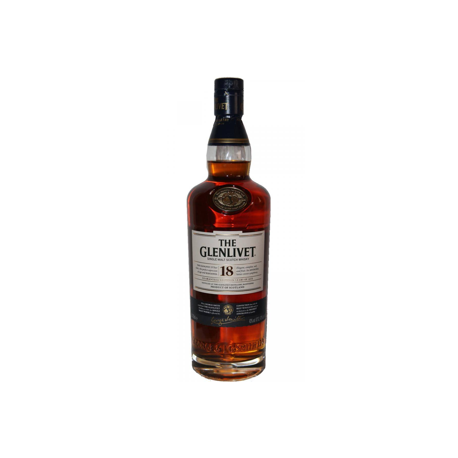 The Glenlivet 18 Years Single Malt Whisky