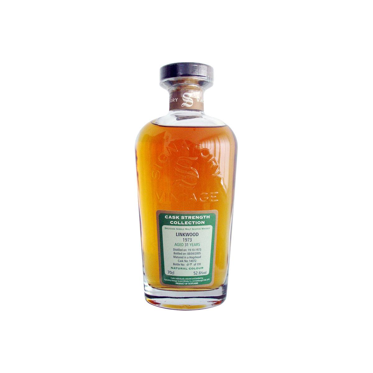 Linkwood Cask Strength Collection 1973 31 Years Single Malt Whisky