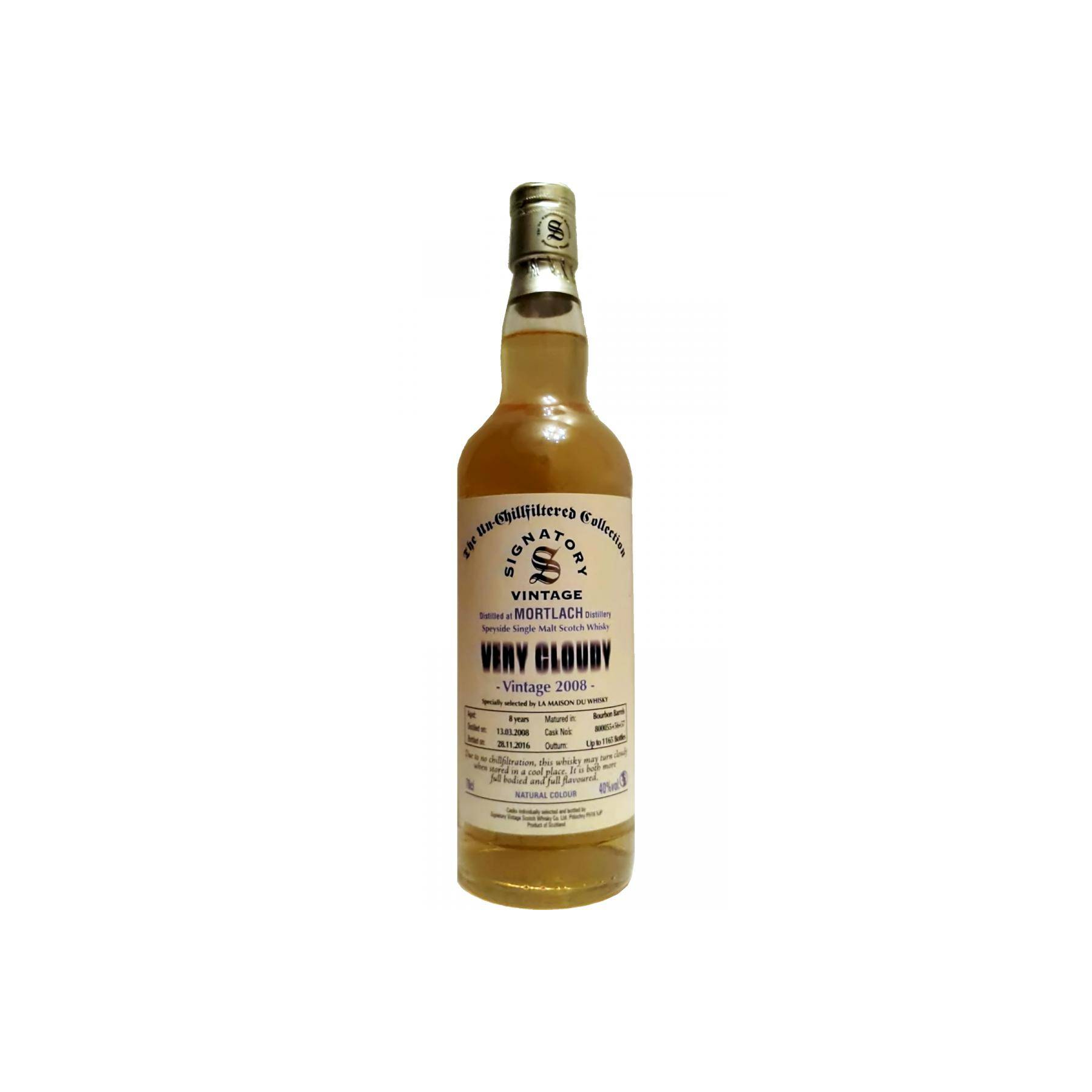 Mortlach 2008 8 Years Single Malt Whisky