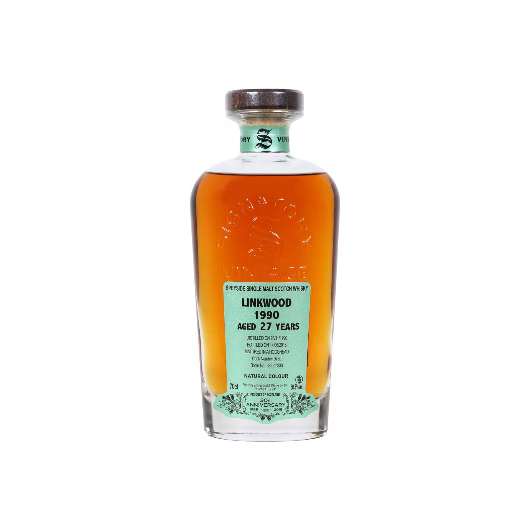 Linkwood 1990 27 Years Single Malt Whisky