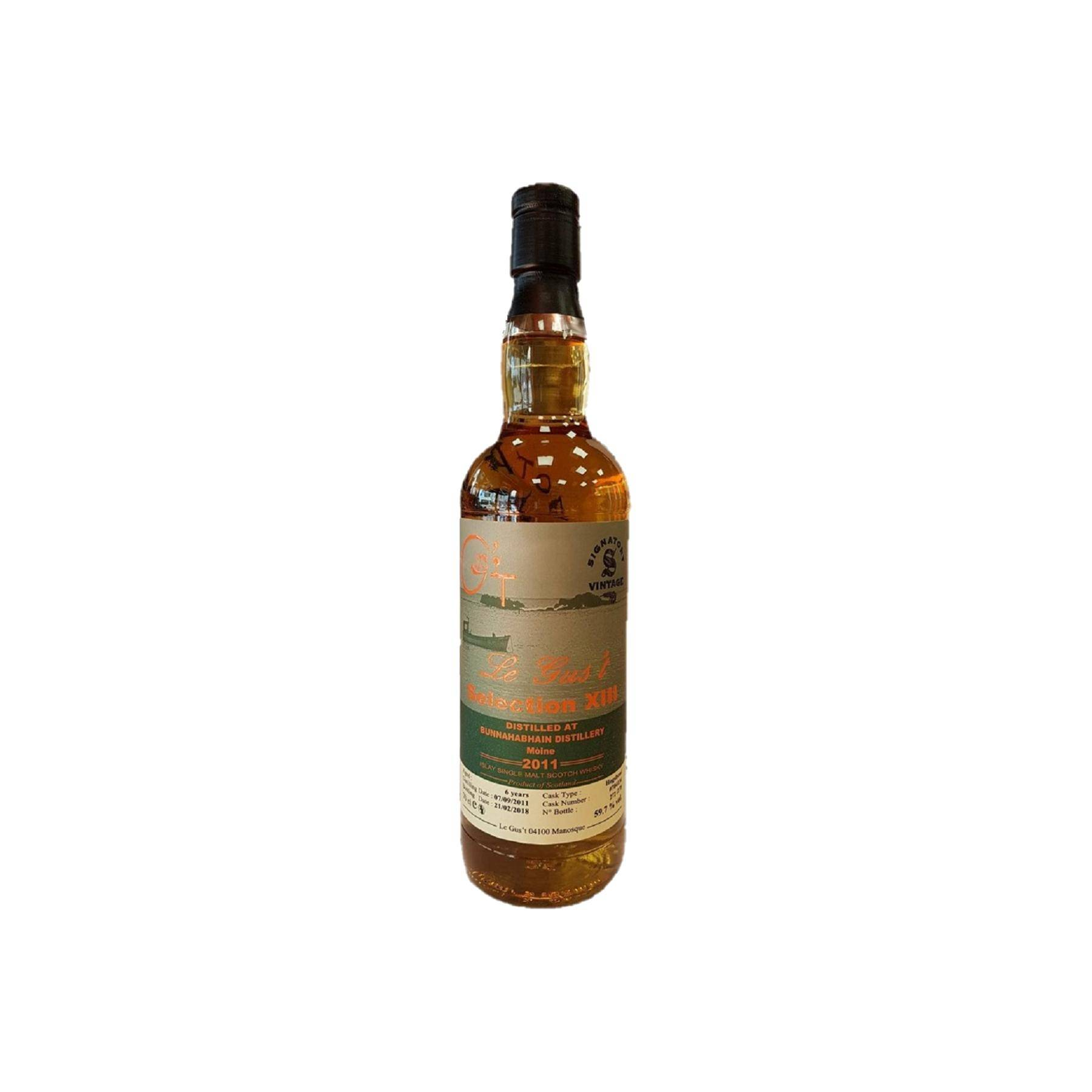 Bunnahabhain 2011 6 Years Single Malt Whisky 2