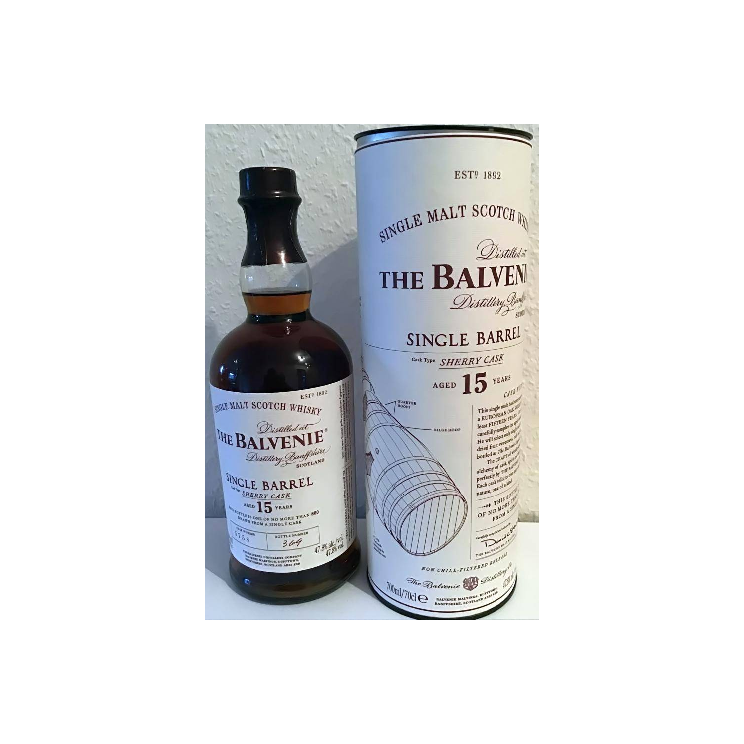 The Balvenie 15 Years Single Malt Whisky 3