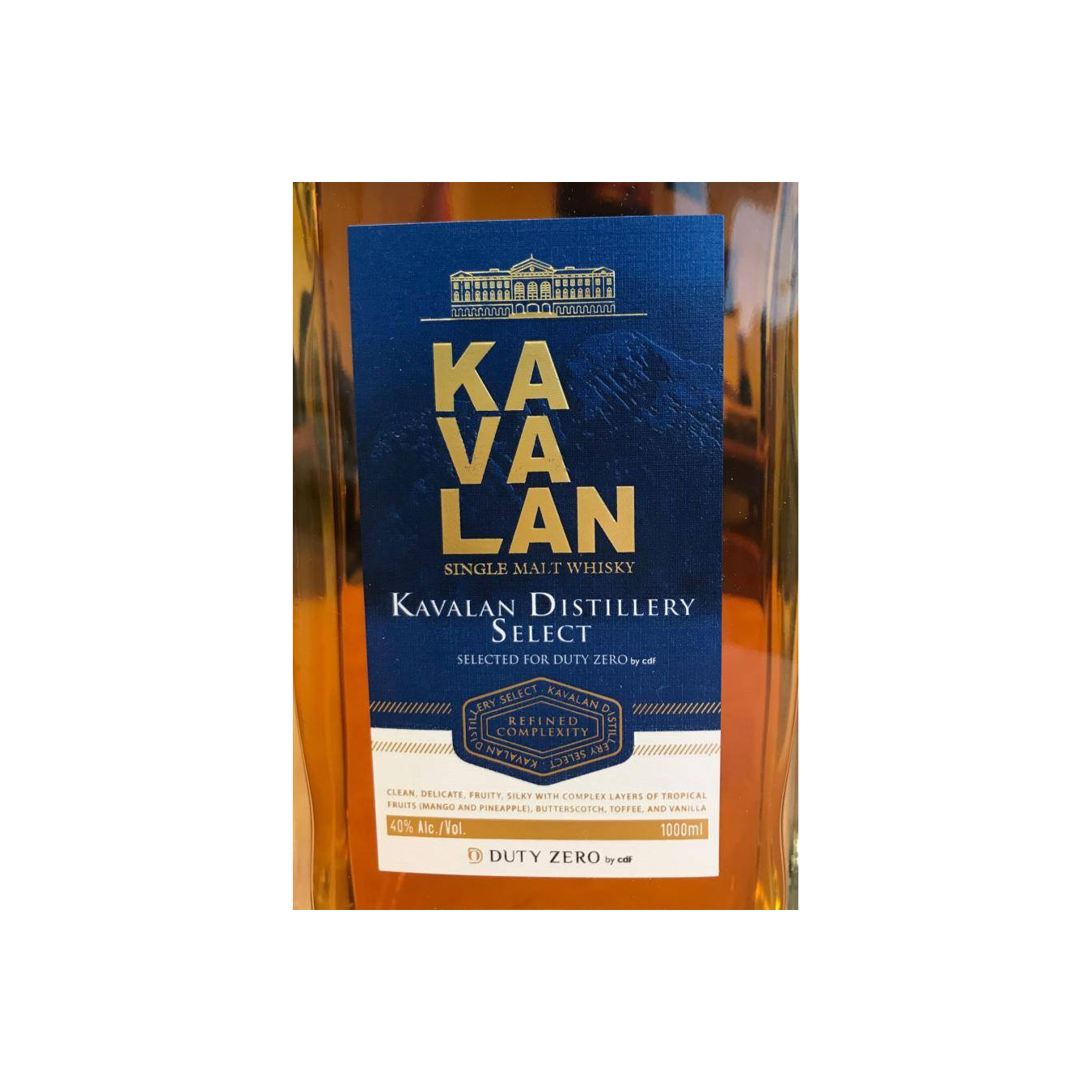 Kavalan Single Malt Whisky