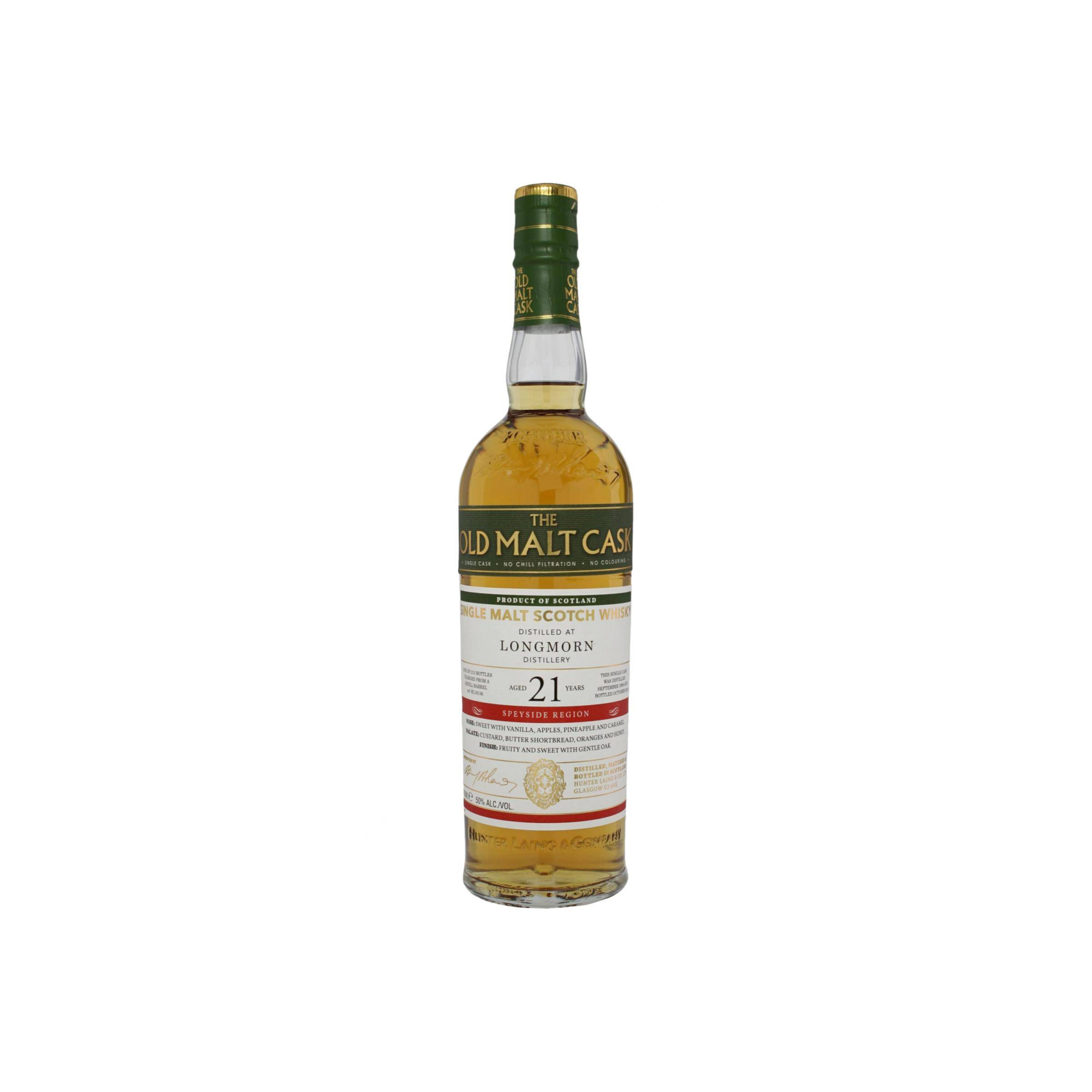 Longmorn Old Malt Cask 1998 21 Years Single Malt Whisky