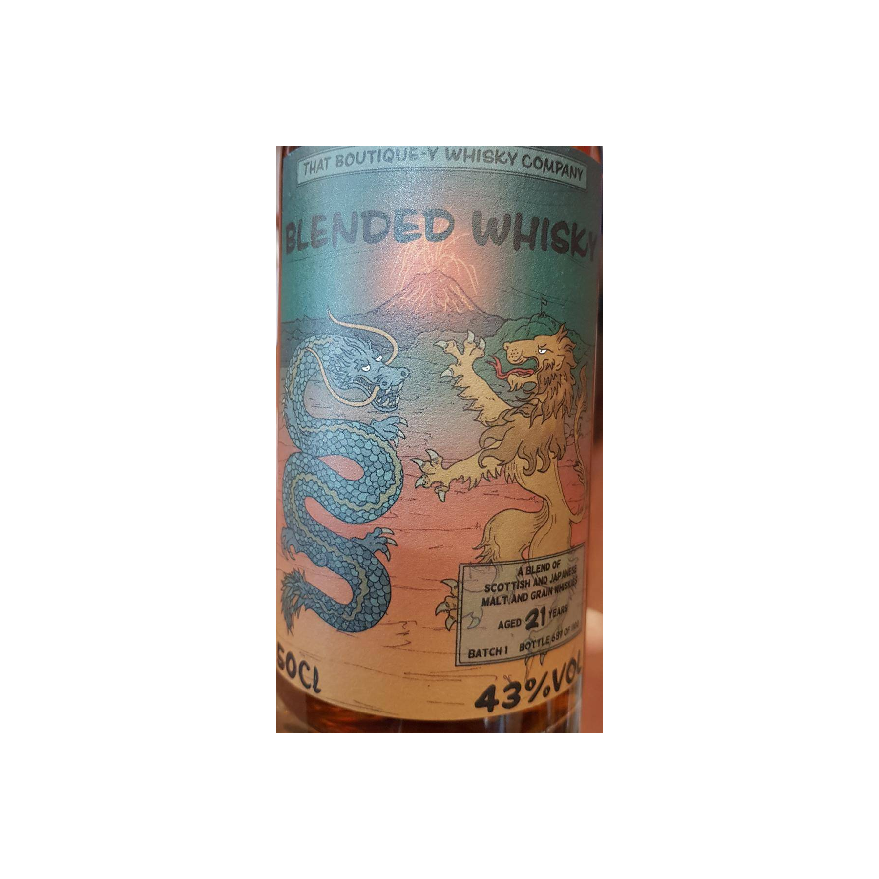 That Boutique-y Whisky Company 21 Years Blended Whisky 3