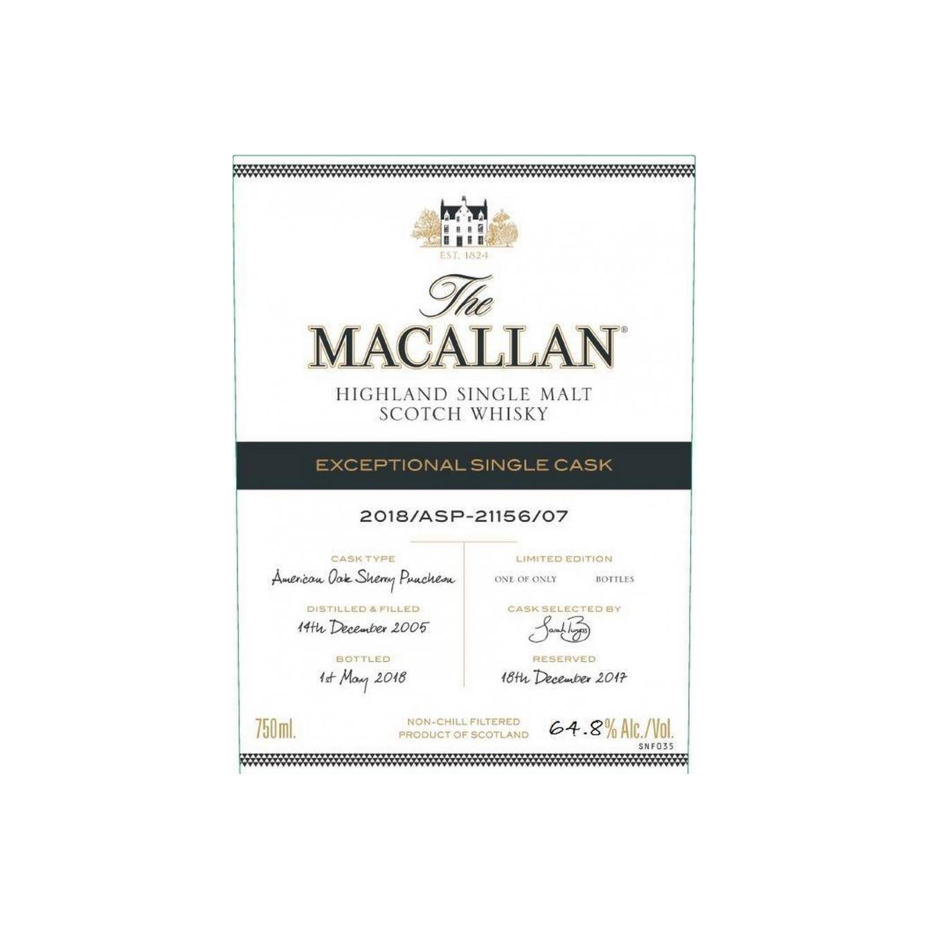 The Macallan 2005 12 Years Single Malt Whisky 2